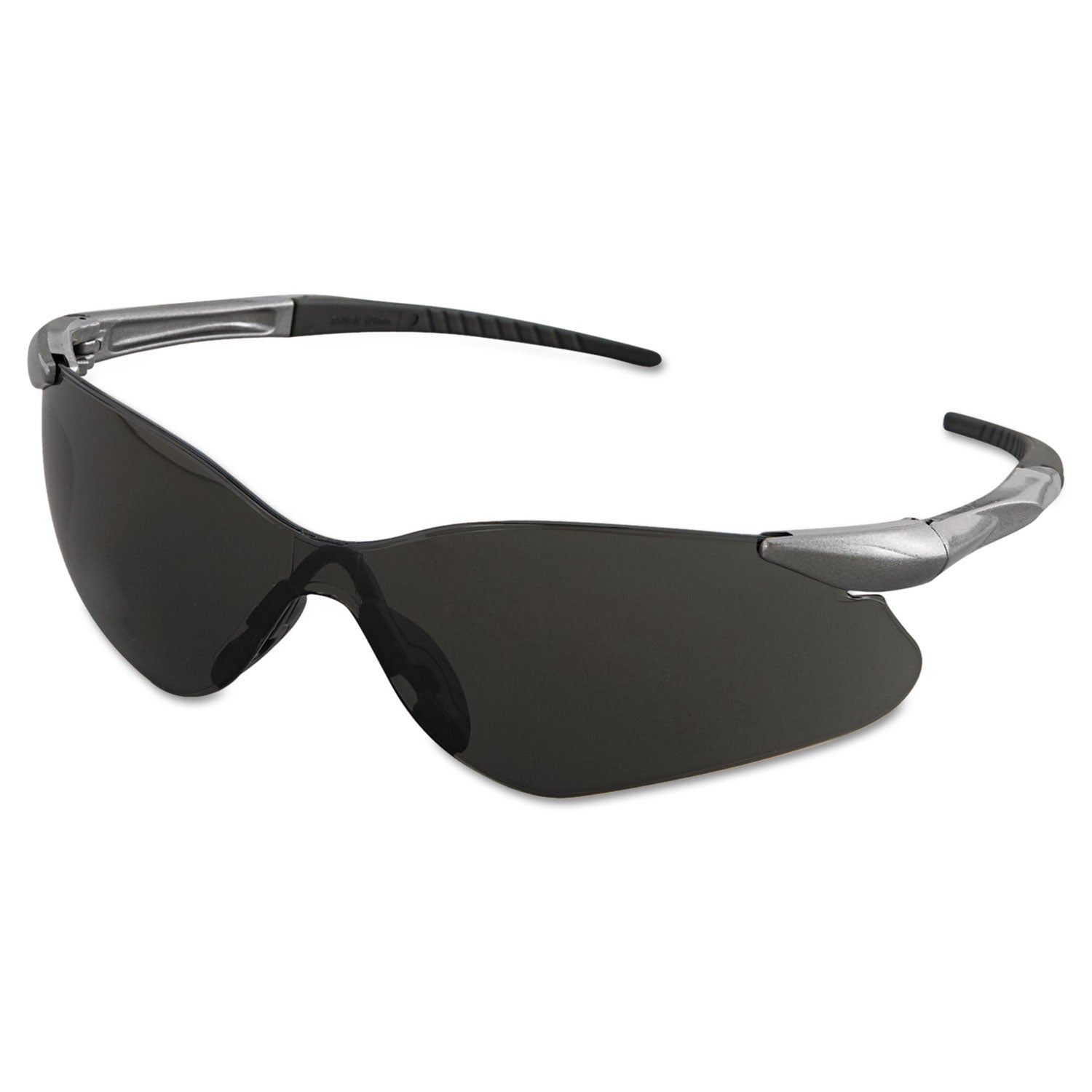 KleenGuard™ Nemesis VL Safety Glasses, Gunmetal Frame, Smoke Uncoated Lens - Bloom Skins