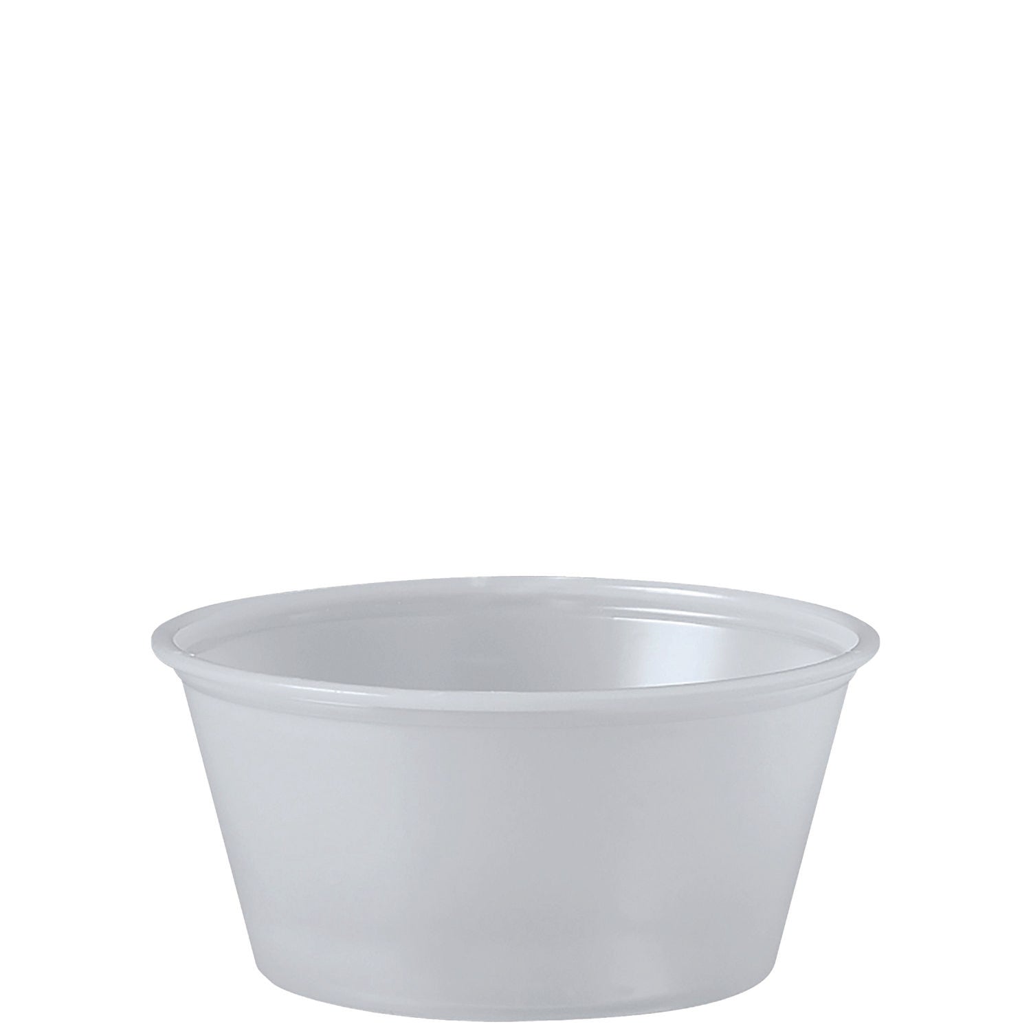 3.25 oz Translucent Polystyrene Portion Cups