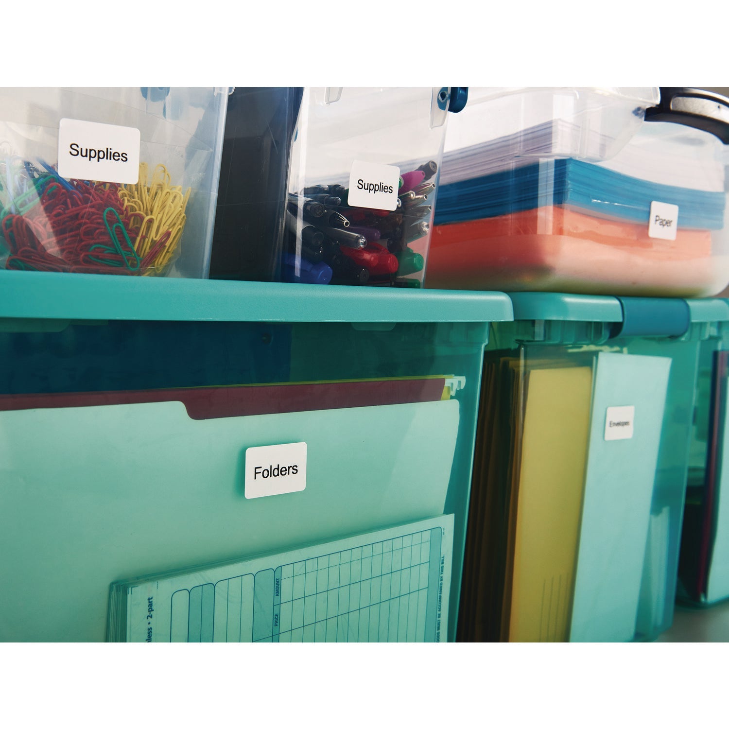 DYMO® LW Multipurpose Labels, 1" x 1.5", White, 750 Labels/Roll - Bloom Skins