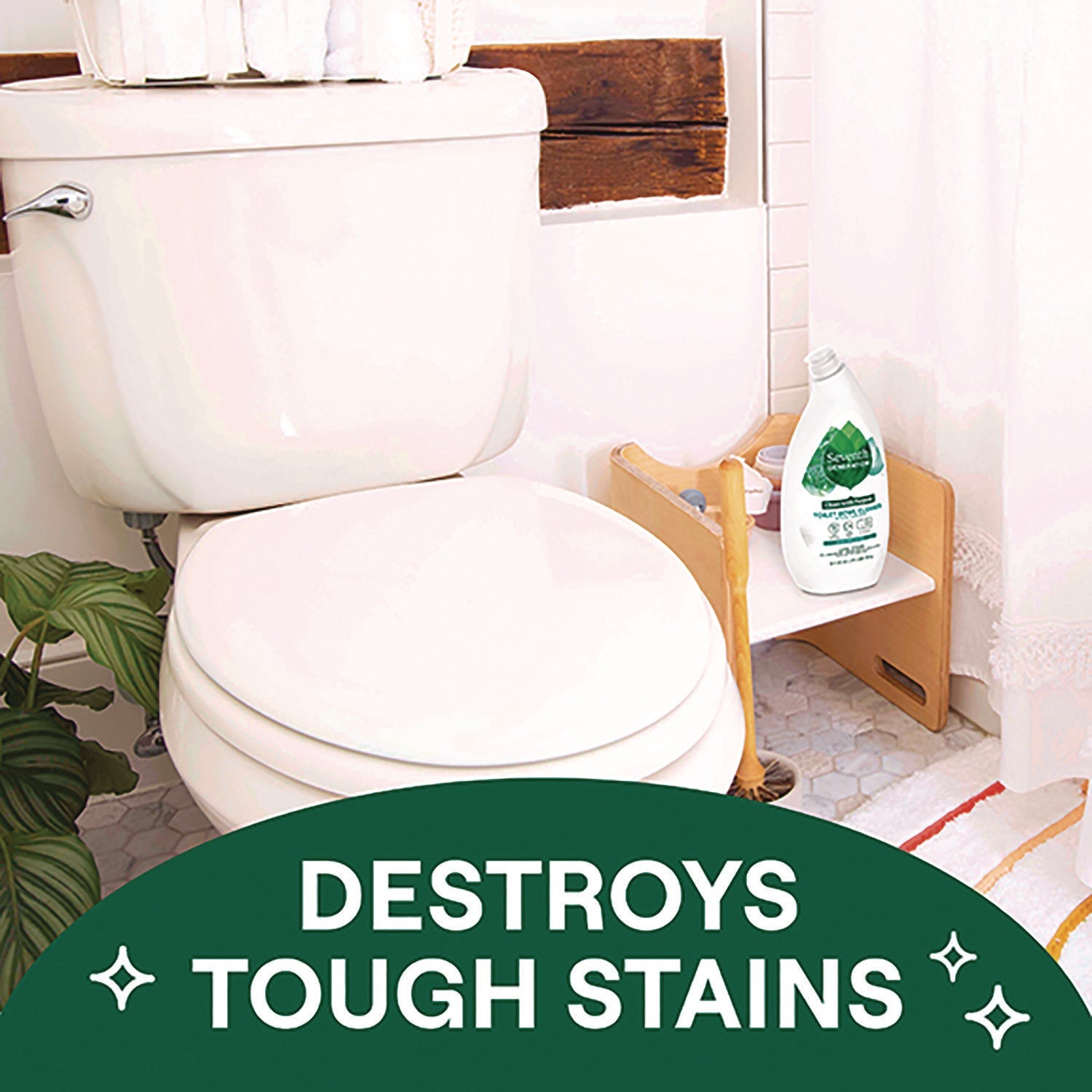 Seventh Generation® Toilet Bowl Cleaner, Fresh Mint Scent, 24 oz Bottle, 4/Carton - Bloom Skins
