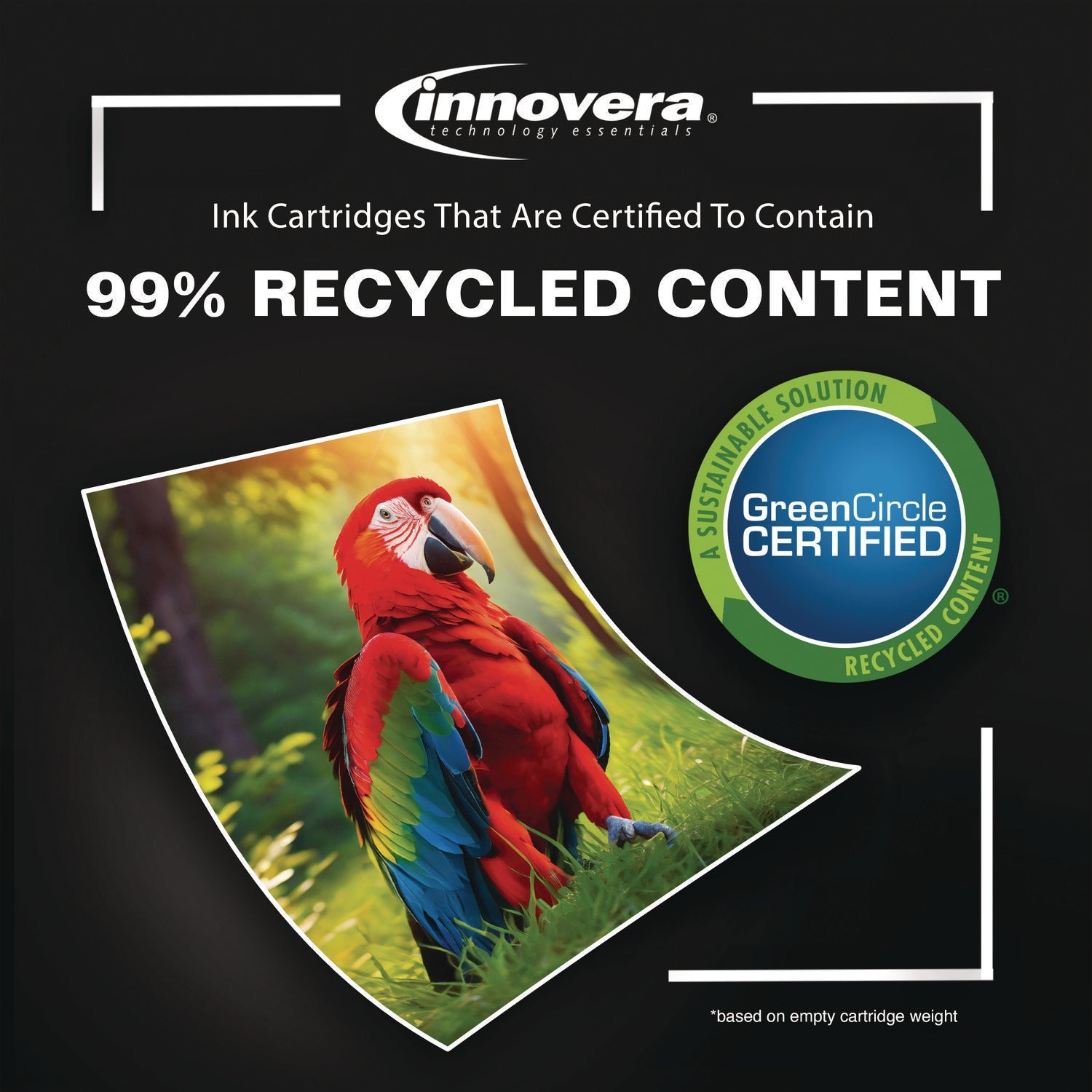 Innovera® Remanufactured Cyan High-Yield Ink, Replacement for LC103C, 600 Page-Yield - Bloom Skins