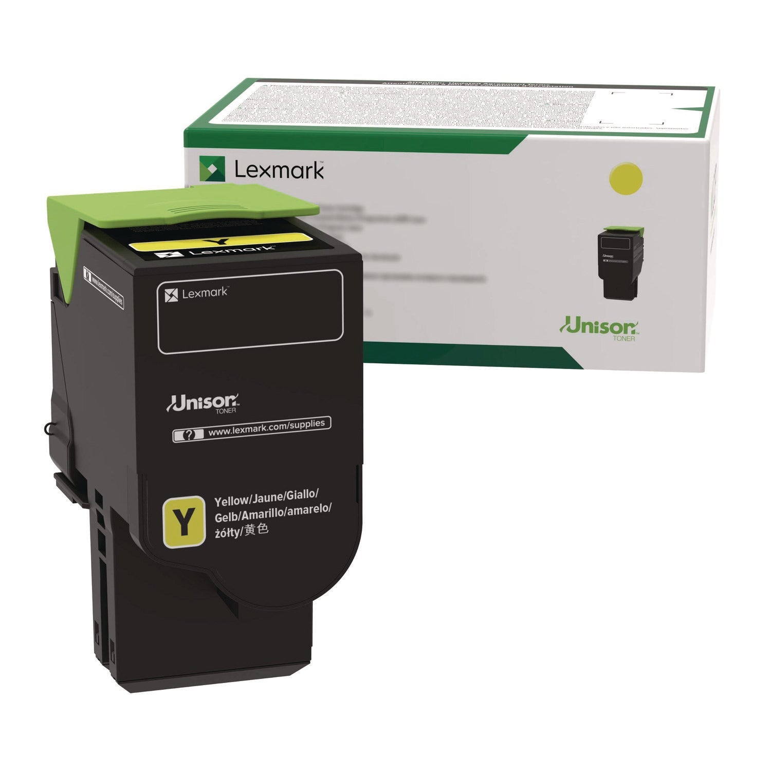 Lexmark 78C1XY0 High-Yield Toner | Yellow