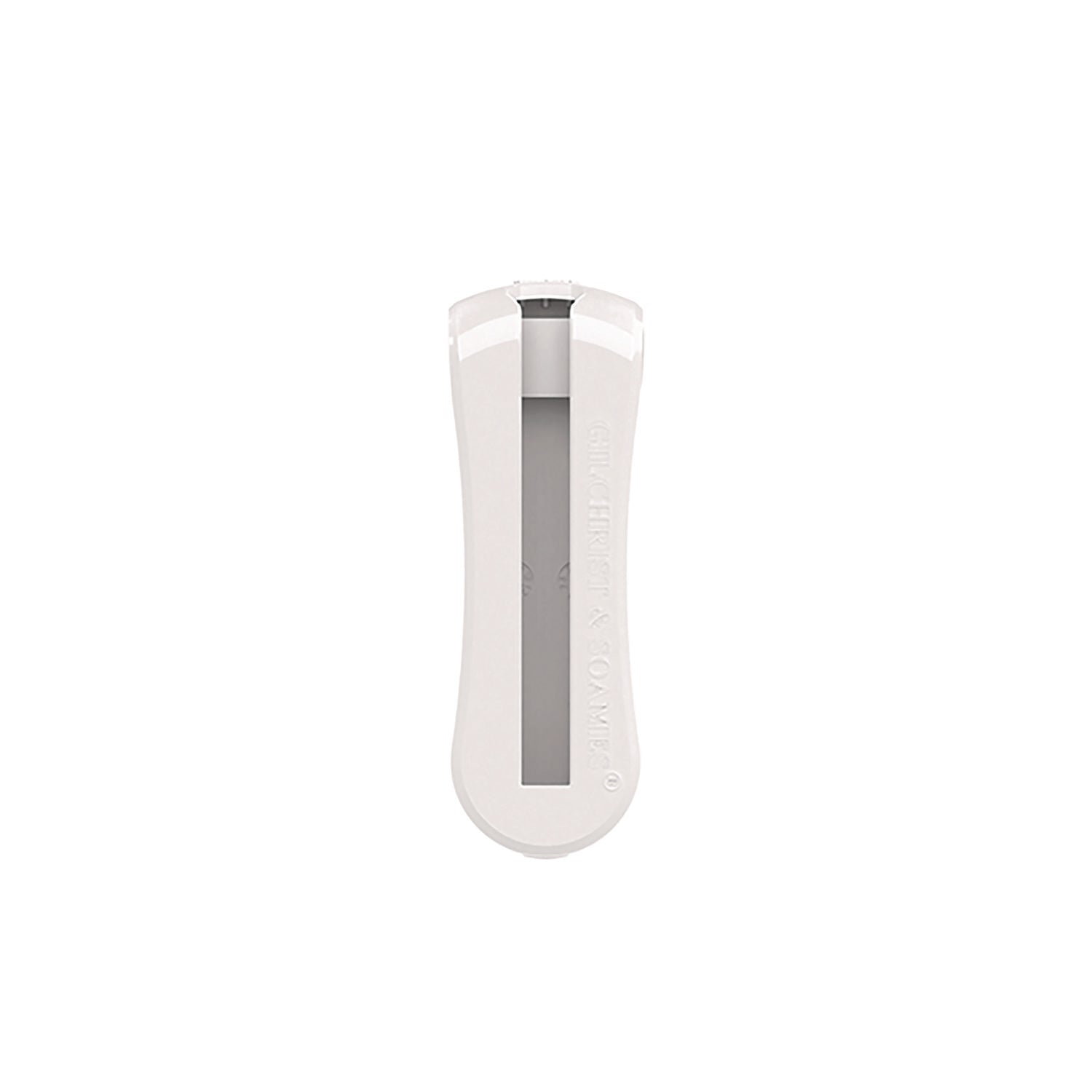 Gilchrist & Soames® Pure by Gloss and Guild+Pepper ABS Mini Bracket - Tape Mount, 1.25 x 0.84 x 3.65. White, 48/Carton