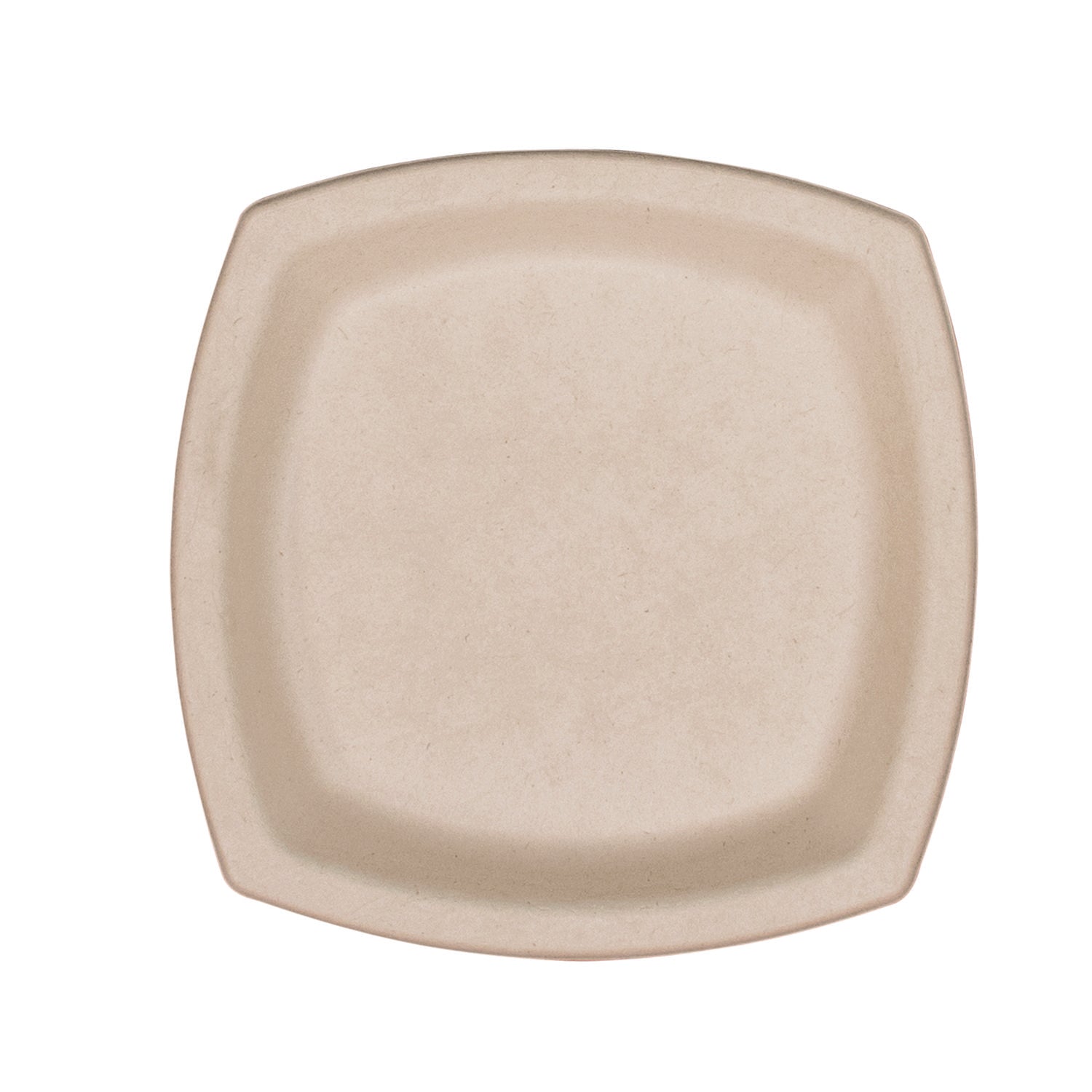Dart® Compostable Molded Fiber Dinnerware, ProPlanet Seal, Plate, 6.7 x 6.7, Tan, 1,000/Carton