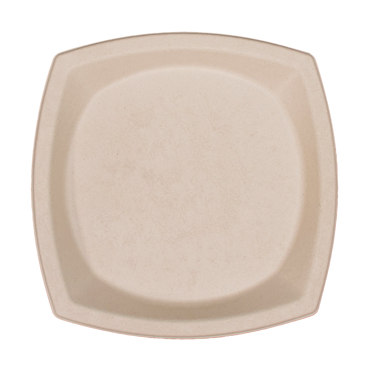 Dart® Compostable Molded Fiber Dinnerware, ProPlanet Seal, Plate, 10 x 10, Tan, 125/Pack