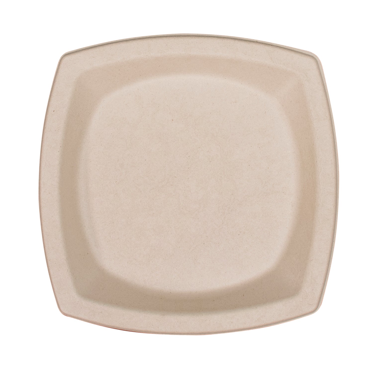Dart® Compostable Molded Fiber Dinnerware, ProPlanet Seal, Plate, 8.25 x 8.25, Tan, 500/Carton