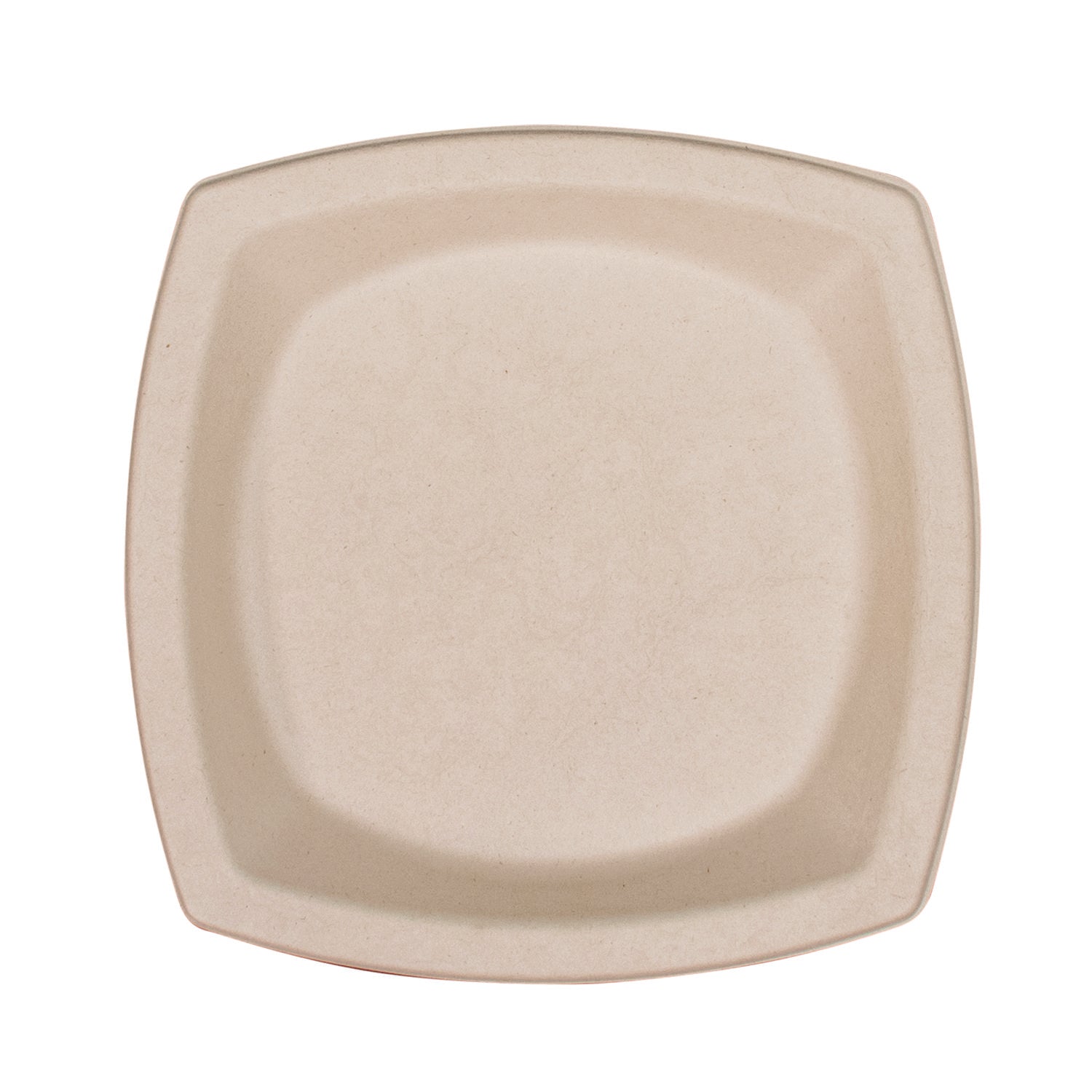 Dart® Compostable Molded Fiber Dinnerware, ProPlanet Seal, Plate, Paper, 8.25 x 8.25, Tan, 125/Pack