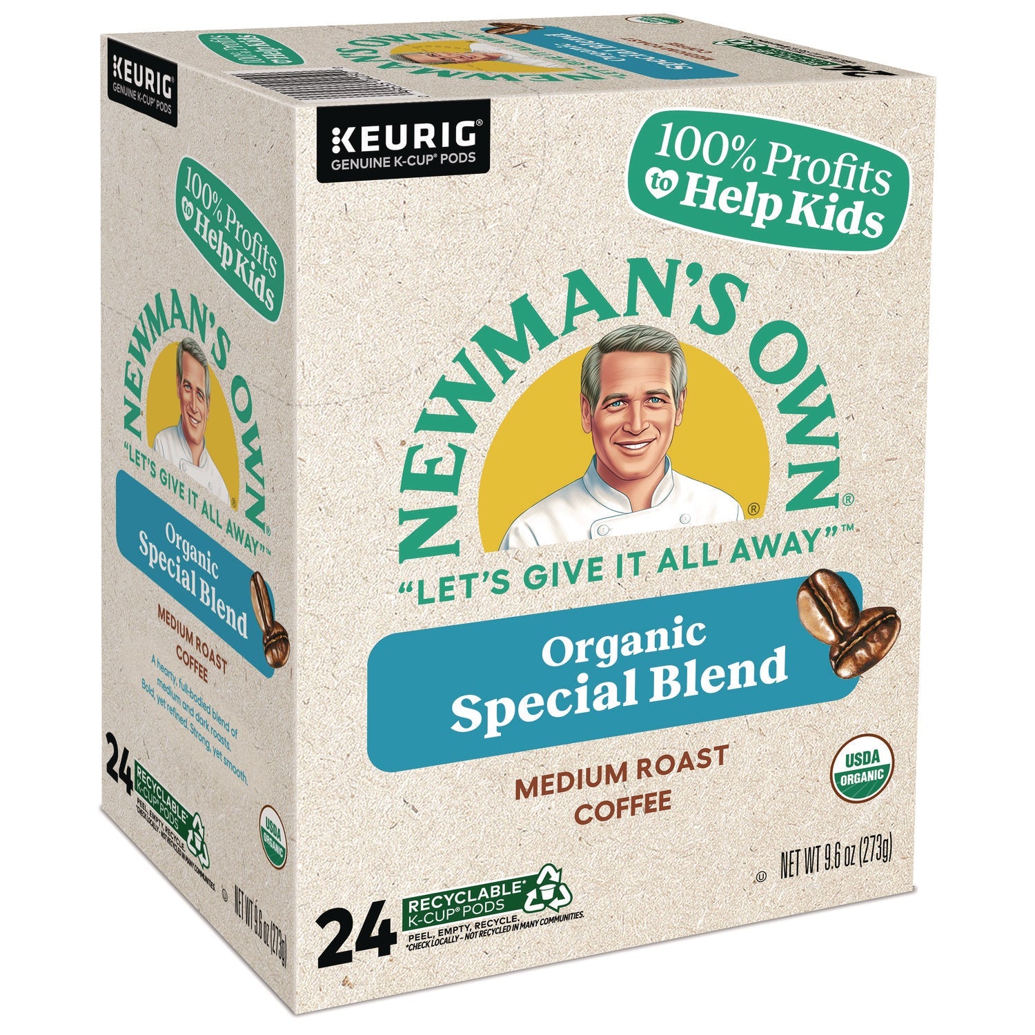 Newman's Own® Organics Special Blend Coffee K-Cups, 24/Box