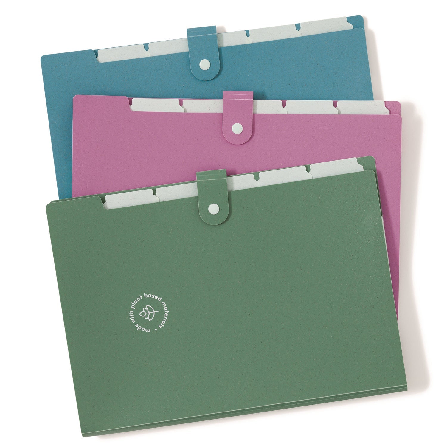 U-Eco Six-Pocket Expandable Folder | 3-Pack