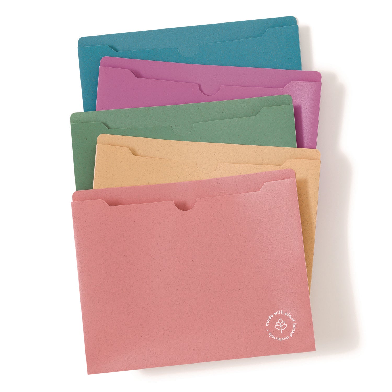 U-Eco Poly File Jackets | 10-Pack Assorted