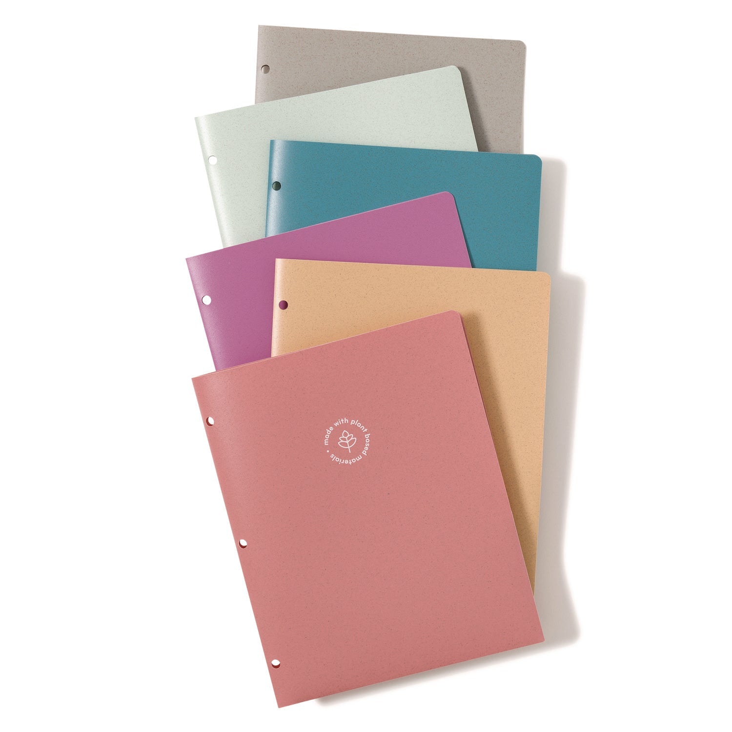 U-Eco Two-Pocket Folders | 12-Pack Assorted