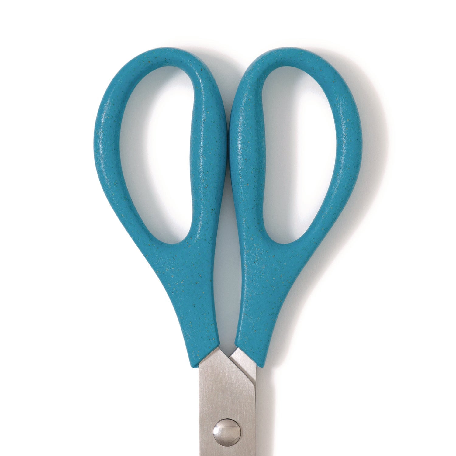 U Brands U-Eco Scissors, 9.45" Long, 3" Cut Length, Straight Assorted Color Handles, 3/Pack