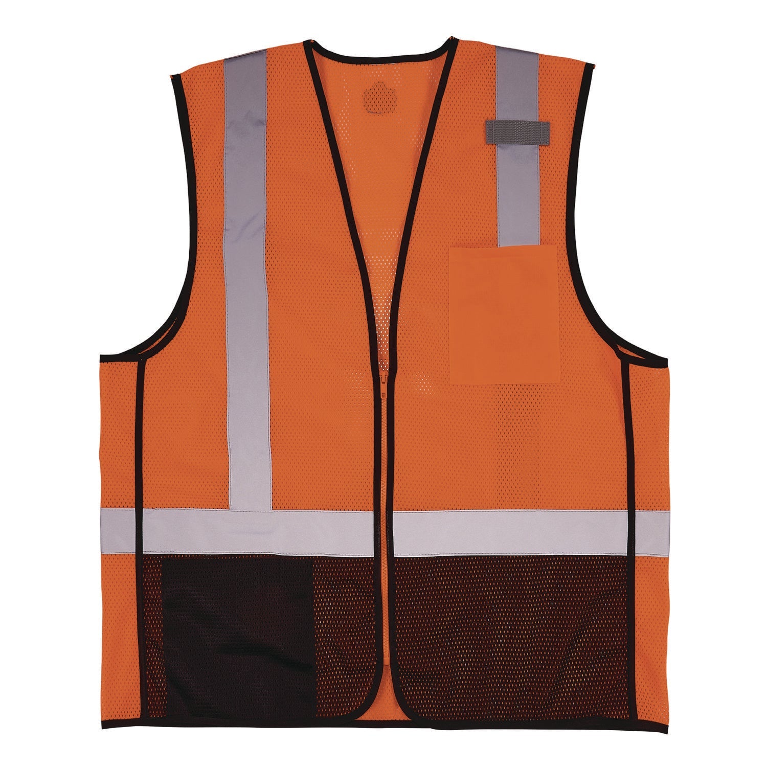 ergodyne® GloWear 8210Z Hi-Vis Class 2 Mesh Vest, 4X-Large to 5X-Large, Orange