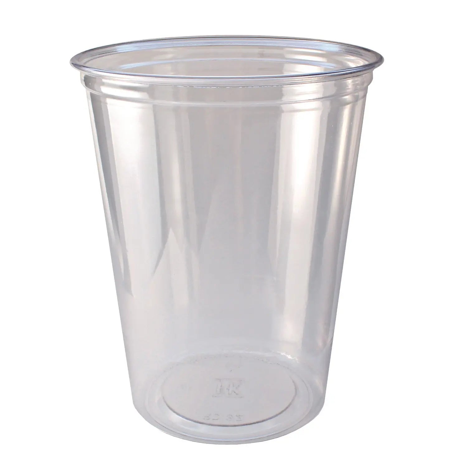 Fabri-Kal® Recycleware Round Deli Container, 32 oz, 4.6" Diameter x 5.8" h, Clear, Plastic, 500/Carton
