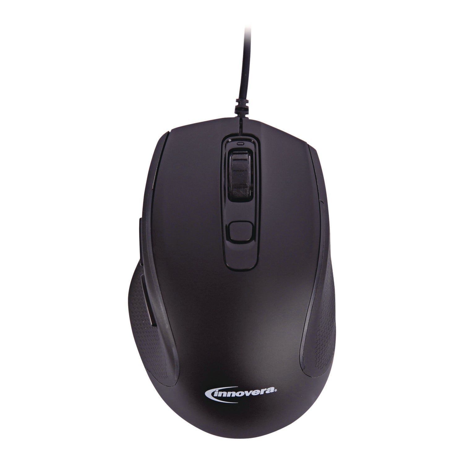 Innovera® Full-Size Wired Optical Mouse, Usb 2.0, Right Hand Use, Black - Bloom Skins
