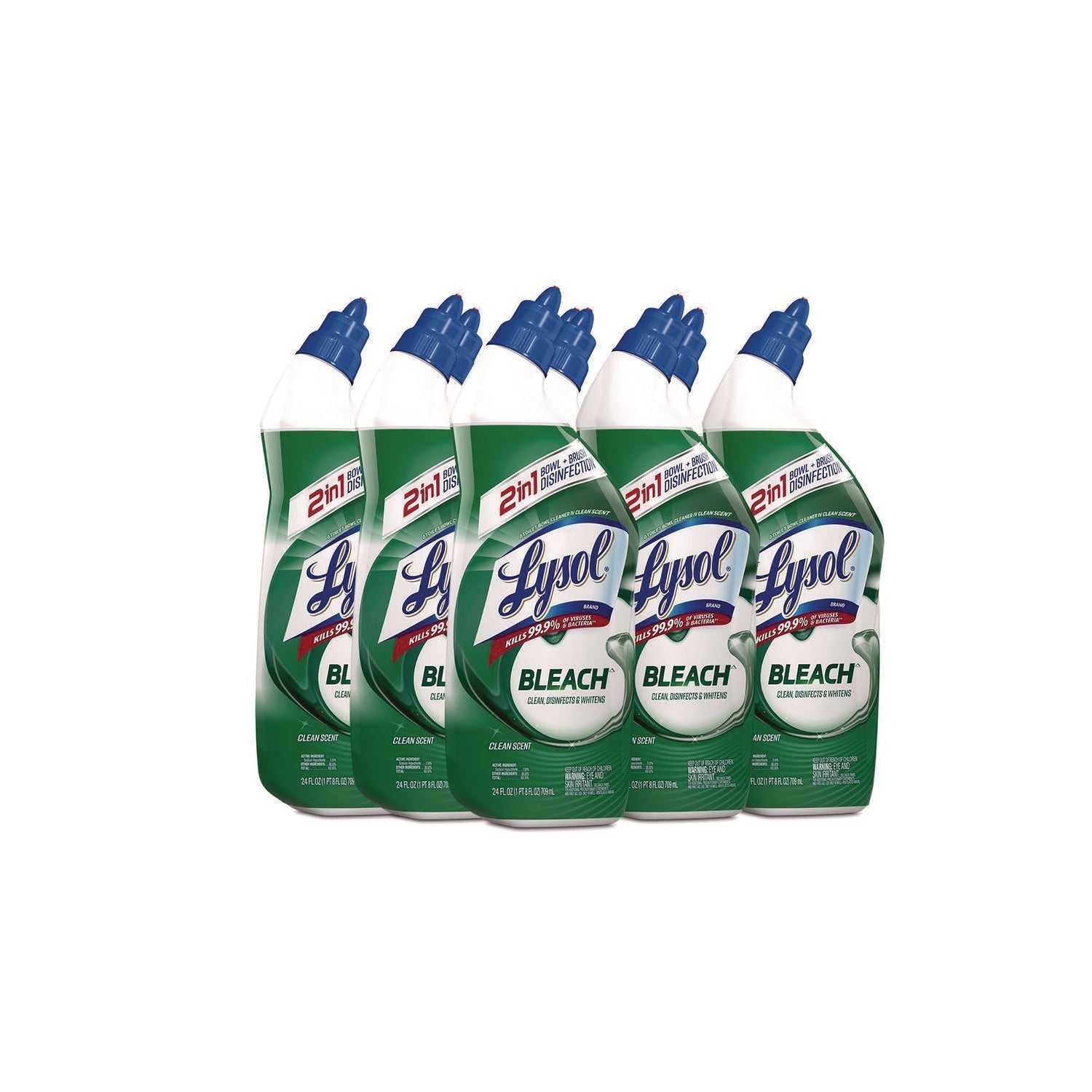 LYSOL® Brand Disinfectant Toilet Bowl Cleaner With Bleach, 24 Oz, 9/carton