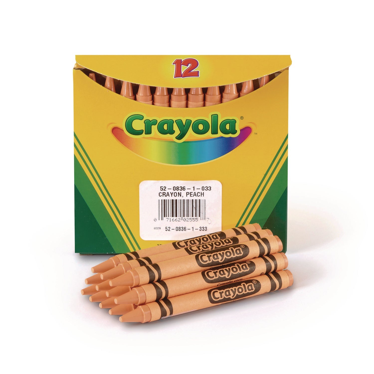 Bulk Crayons | Peach 12-Pack