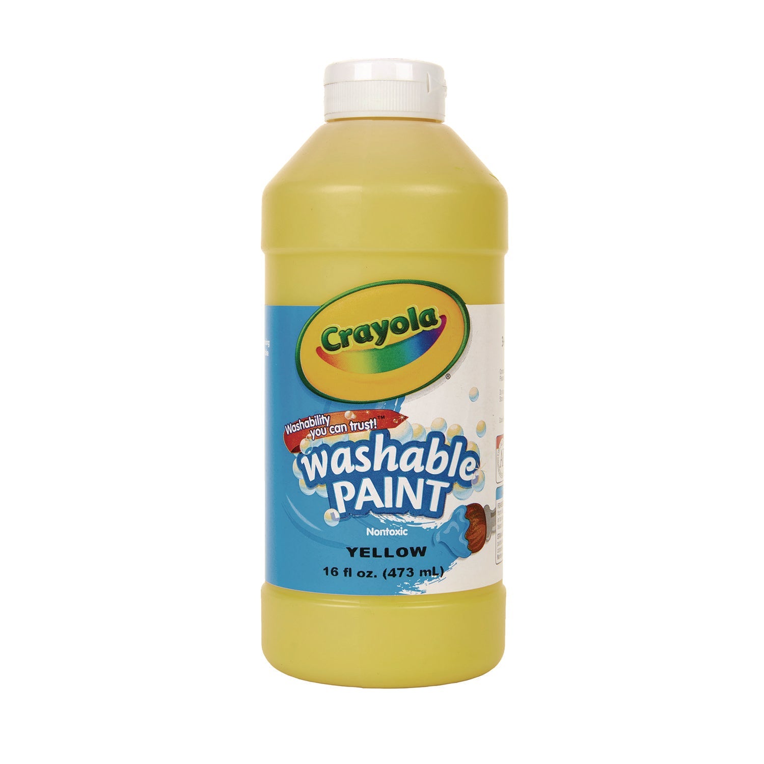 Crayola® Washable Paint | Yellow 16 oz