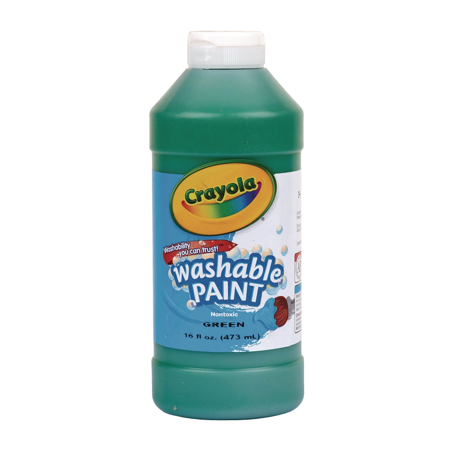 Crayola® Washable Paint, Green, 16 Oz Bottle