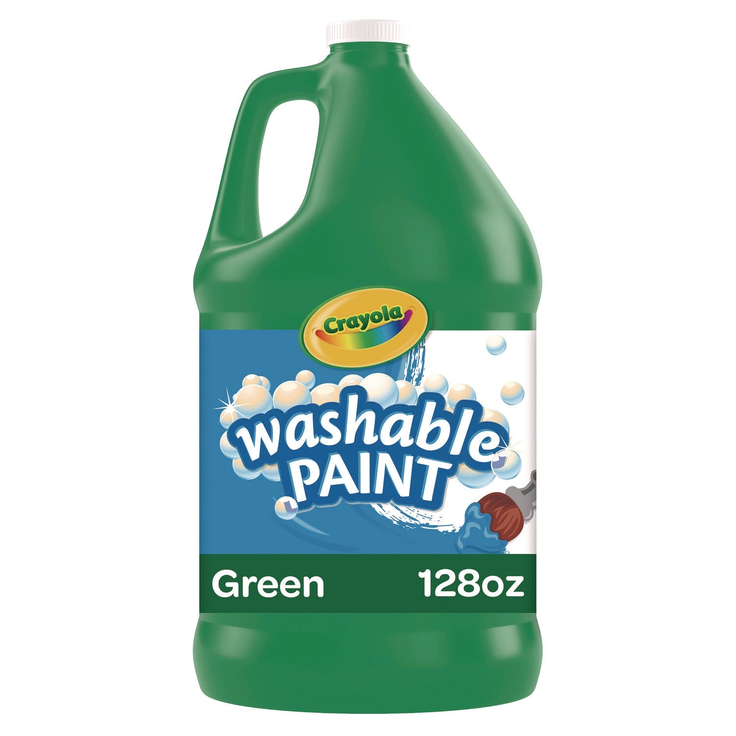 Crayola® Washable Paint, Green, 1 Gal Bottle