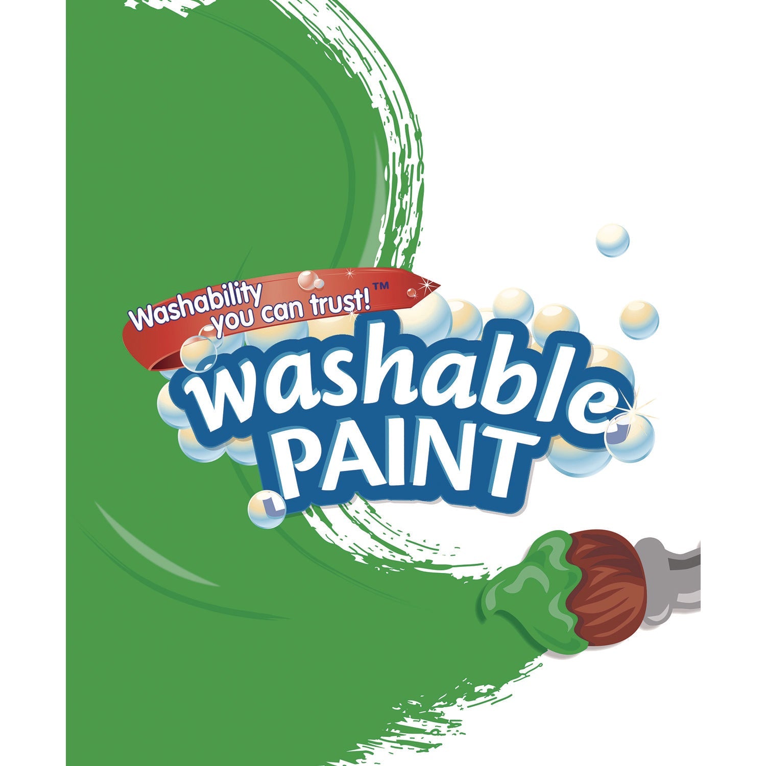 Crayola® Washable Paint, Green, 1 Gal Bottle