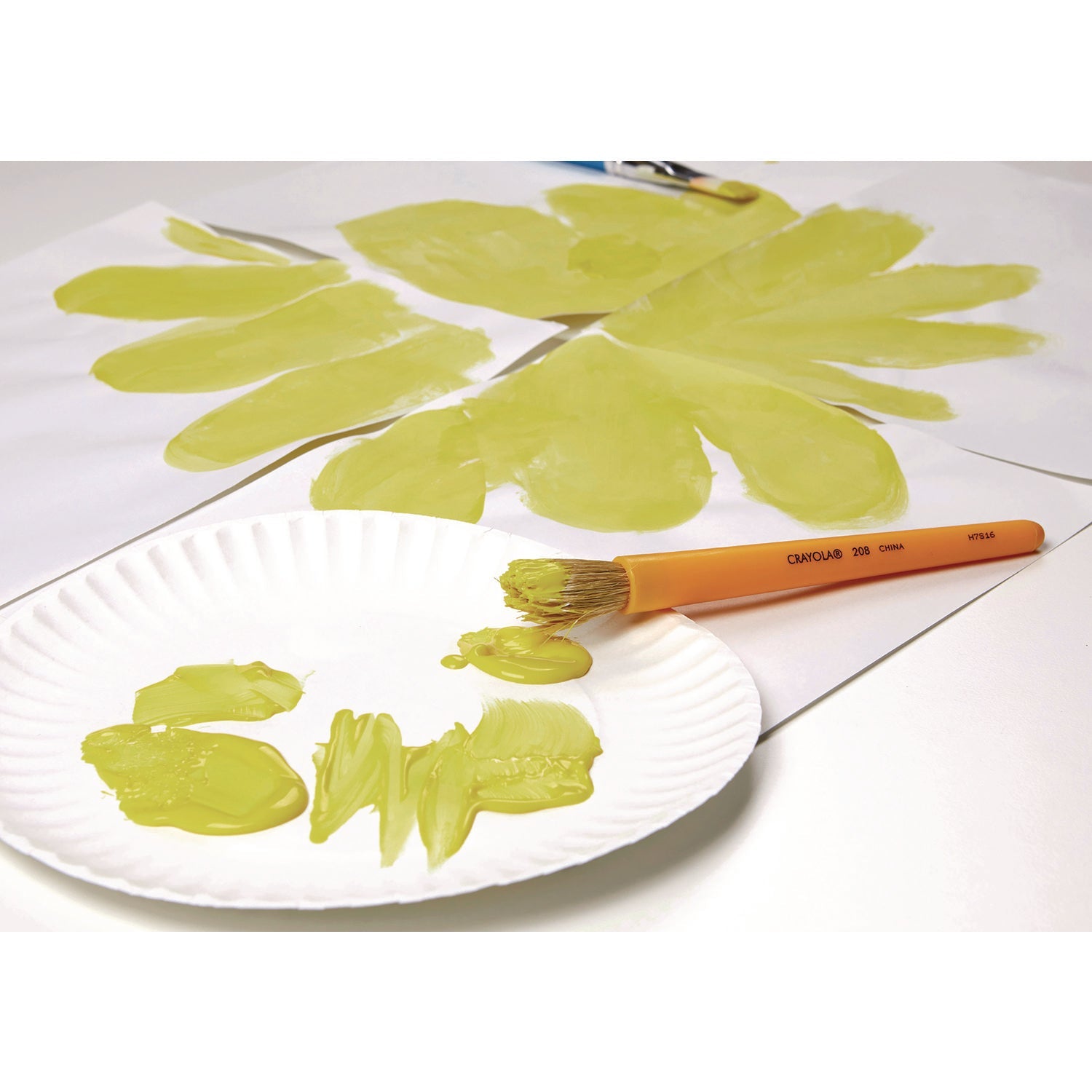 Crayola® Artista Ii Washable Tempera Paint, Yellow, 16 Oz Bottle