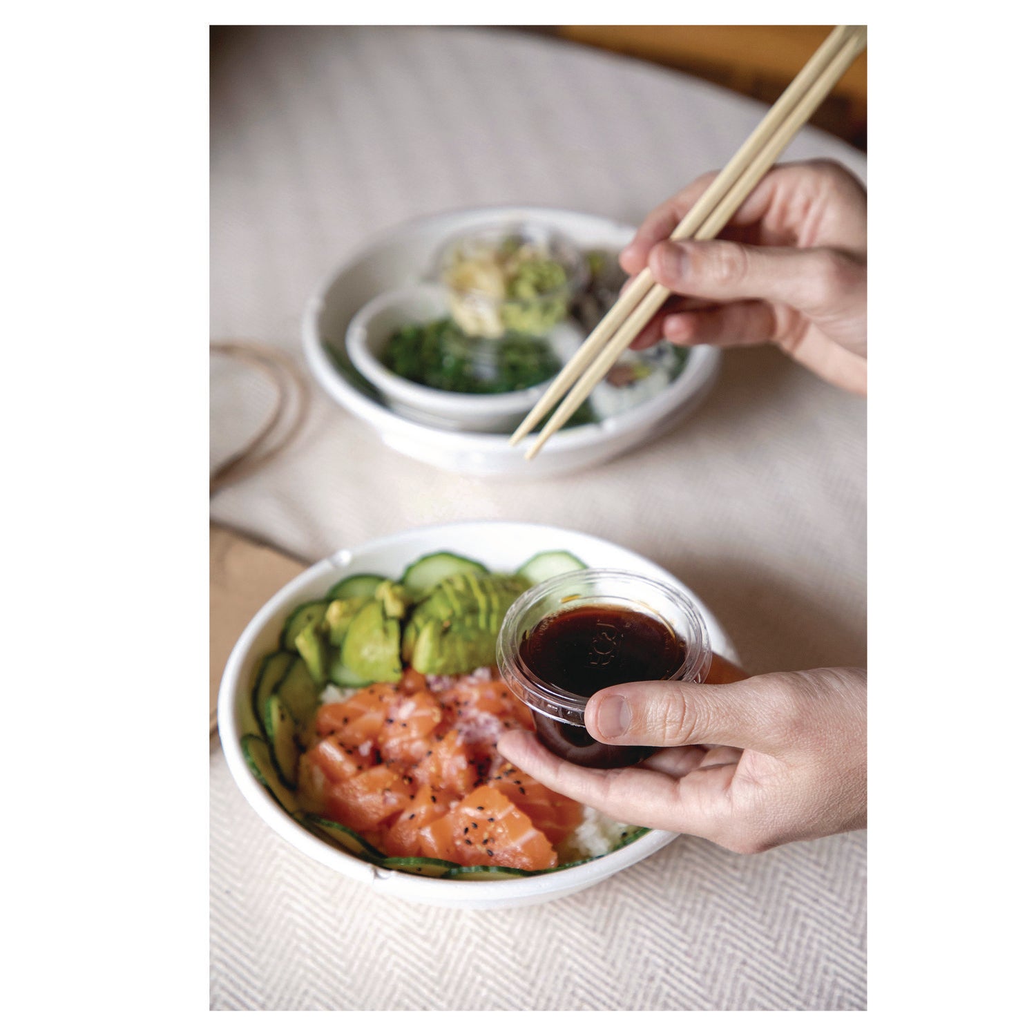 Eco-Products® Renewable and Compostable Portion Cups, 2 oz, Plastic, Clear, 100/Pack, 20 Packs/Carton - Bloom Skins