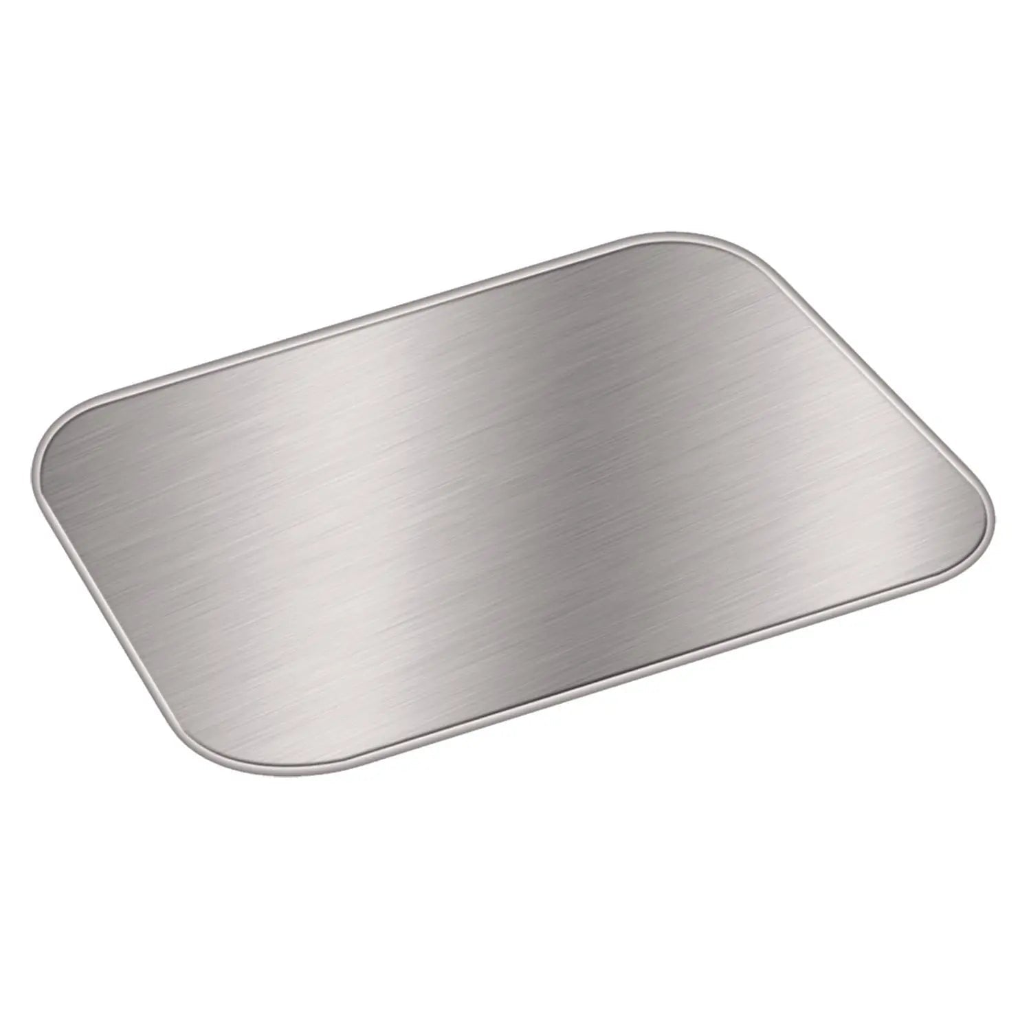 HFA® Laminated Board Lid, 5.5 x 4.5, Silver/White, Aluminum, 1,000/Carton