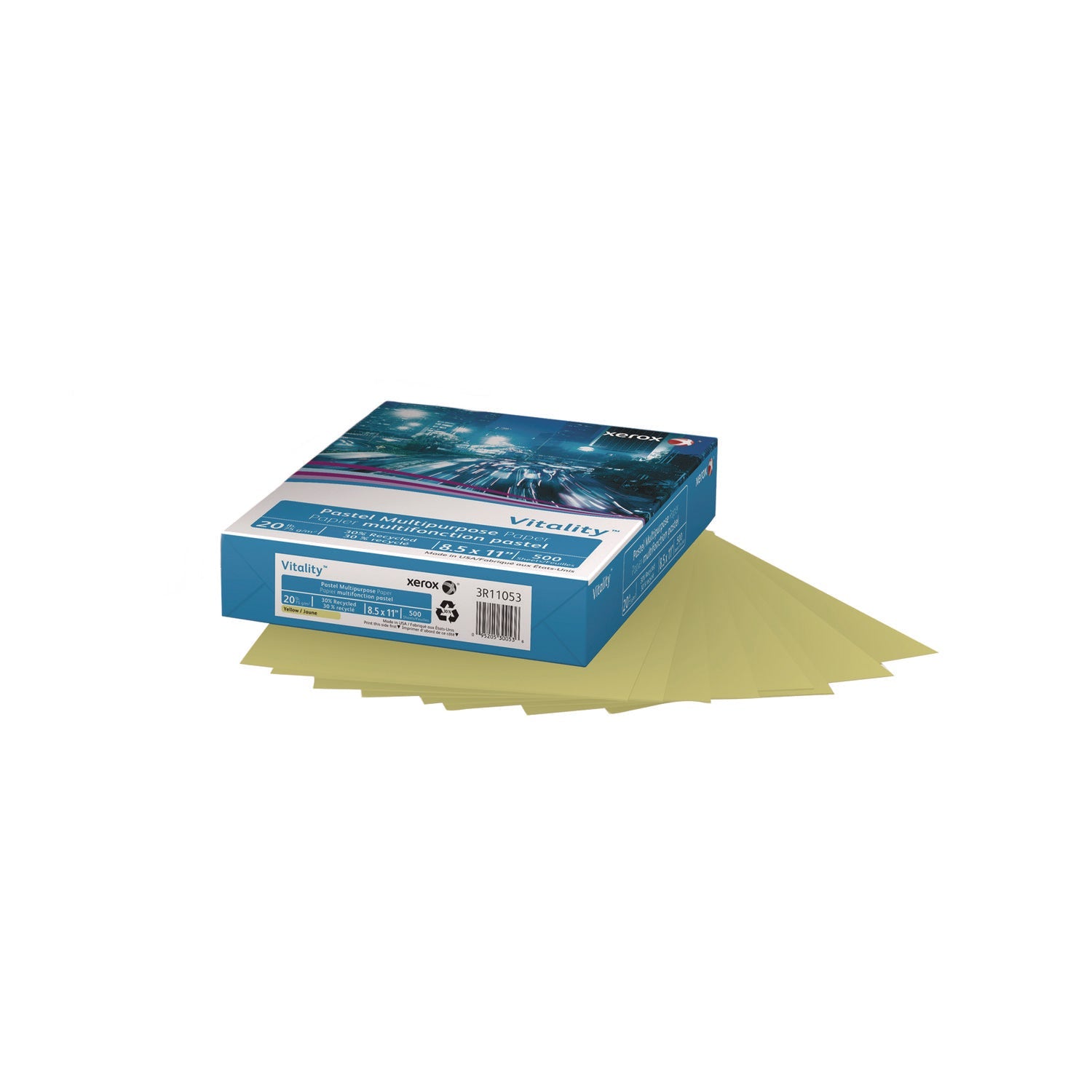 Multipurpose Pastel Paper | Yellow, 20lb, 500/Ream