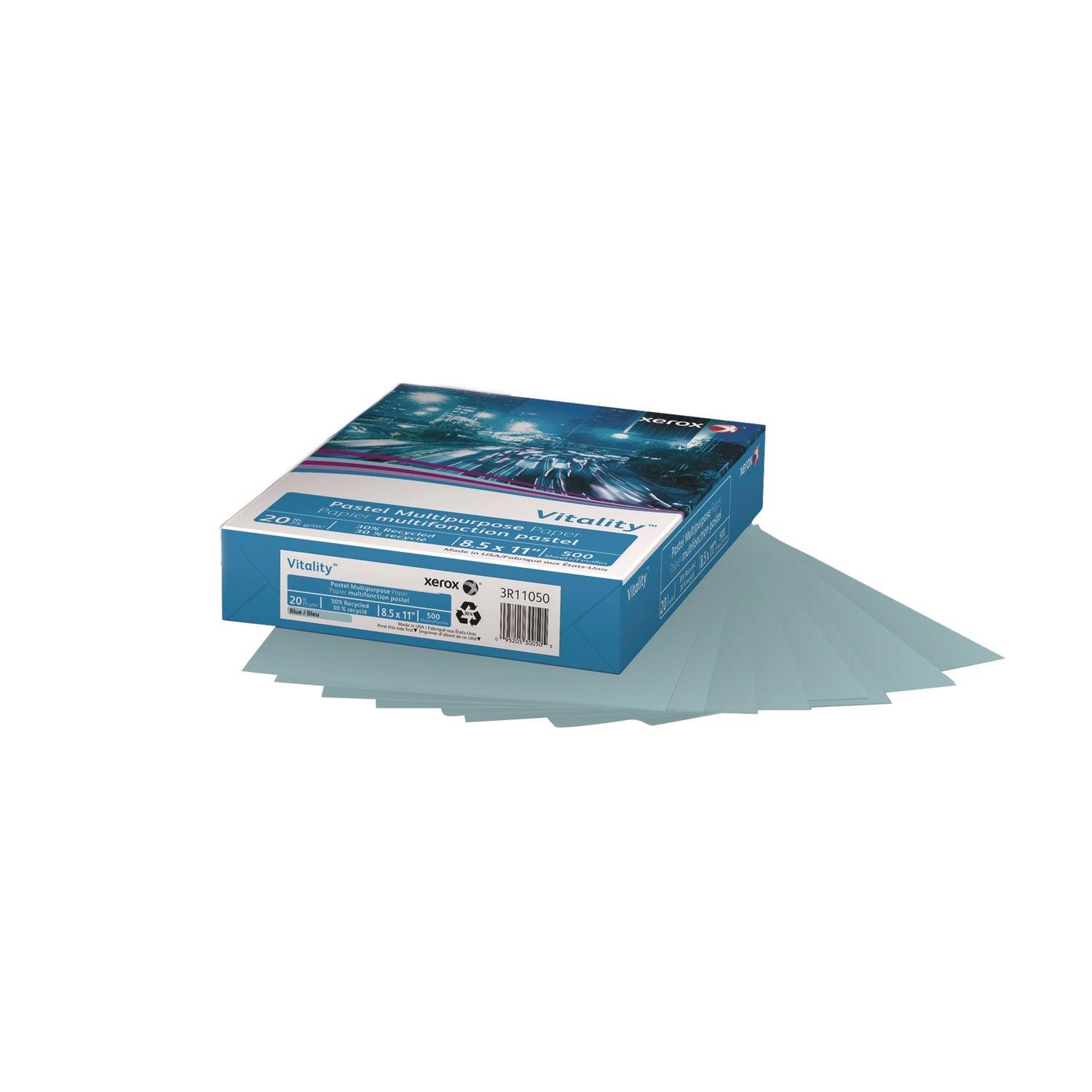 Multipurpose Pastel Paper | Blue, 20lb, 500/Ream
