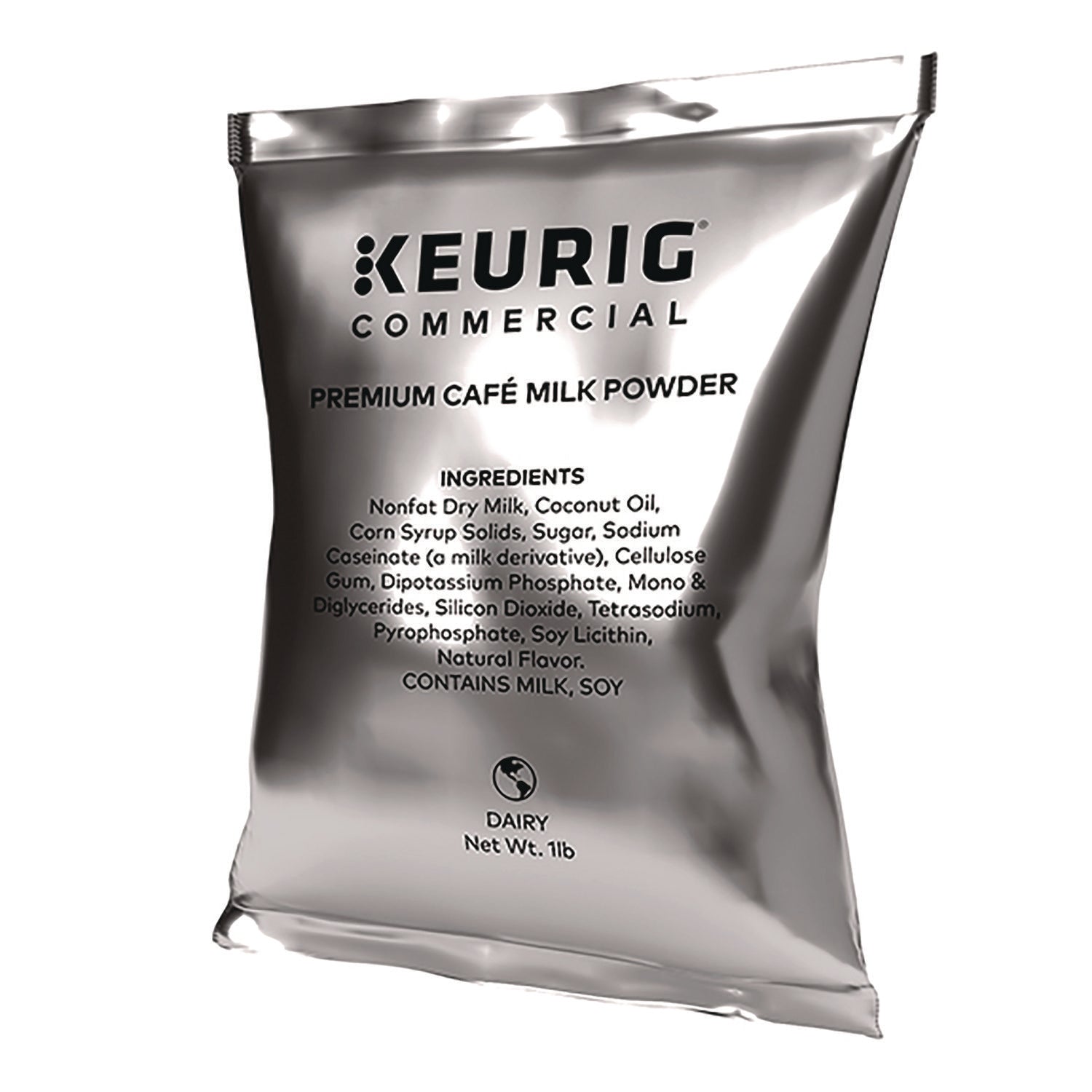 Keurig® Premium Cafe Powders, Natural Milk, 16 oz Bag, 12/Carton - Bloom Skins