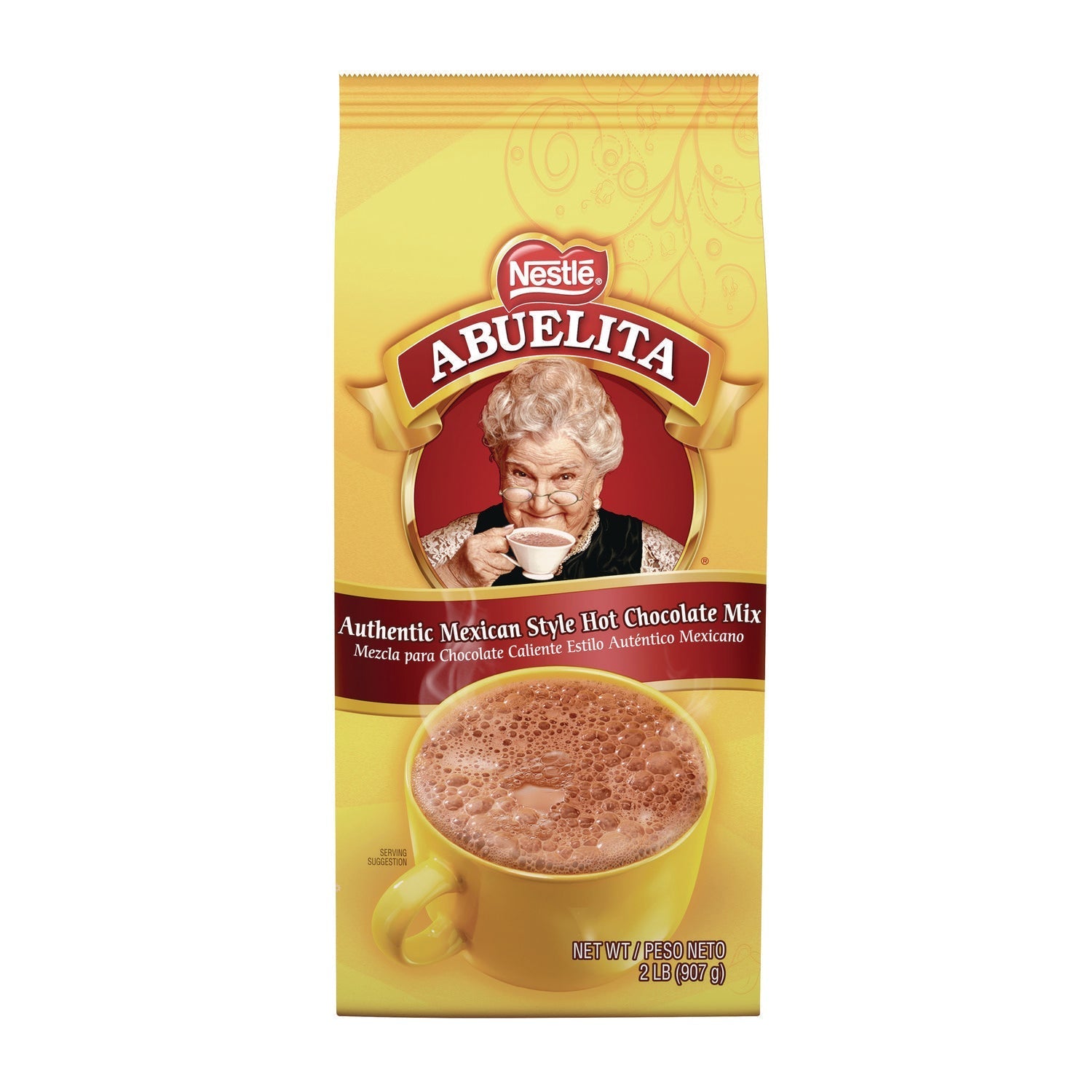 Nestlé® Mexican Style Hot Cocoa, Authentic Mexican Style, 2 lb Pouch, 6/Carton - Bloom Skins