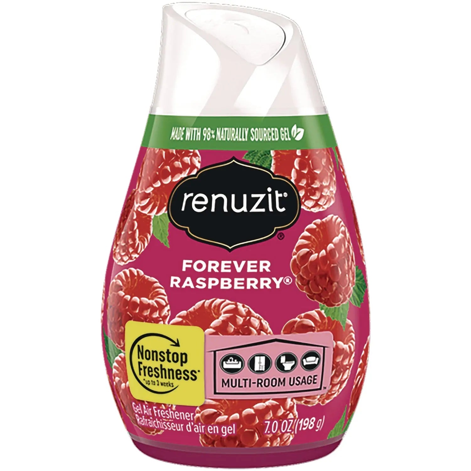 Renuzit® Adjustables Air Freshener, Forever Raspberry, 7 Oz Solid, 12/carton