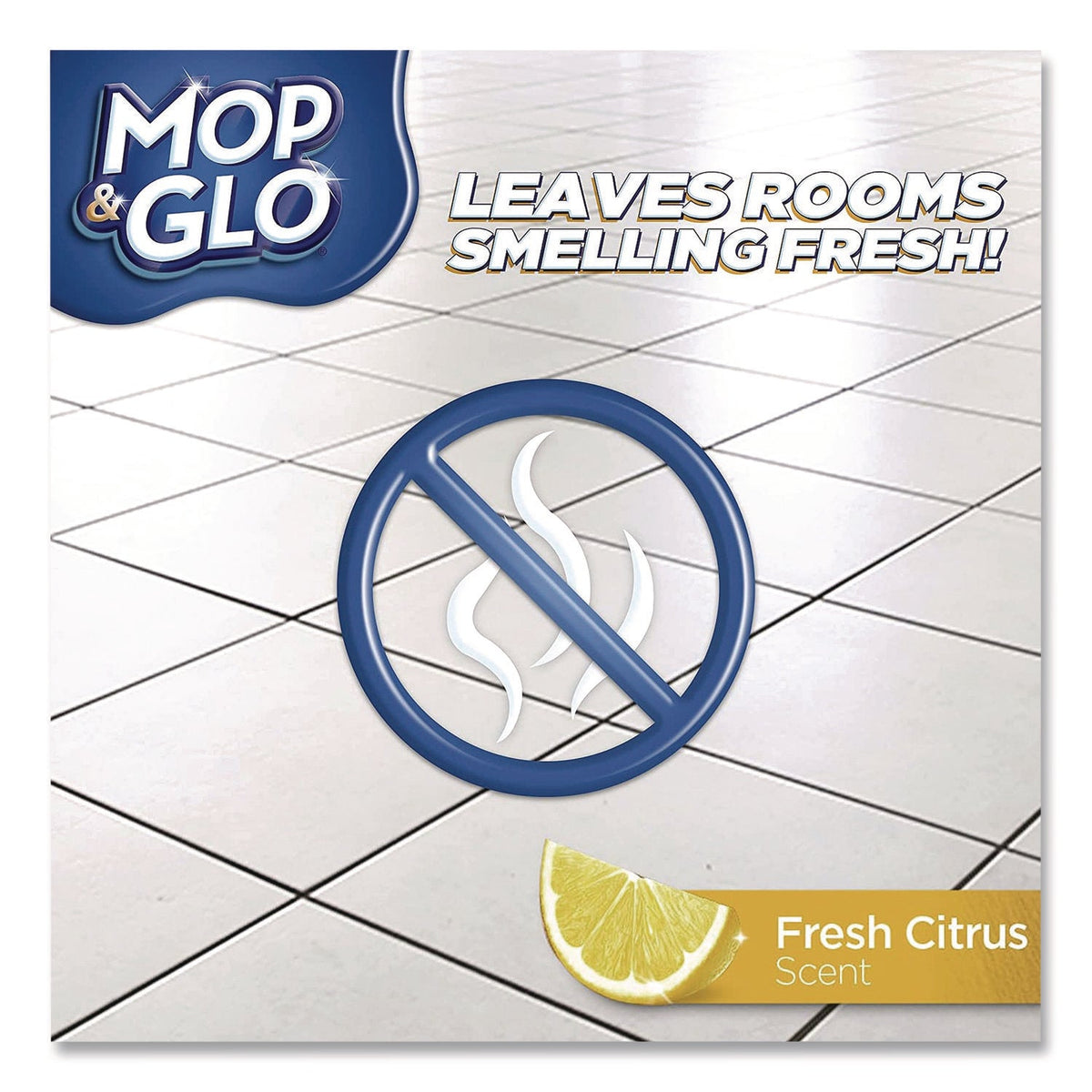 Professional MOP & GLO® Ready to Use Multi-Surface Floor Cleaner, Fresh Citrus Scent, 64 oz Bottle, 6/Carton
