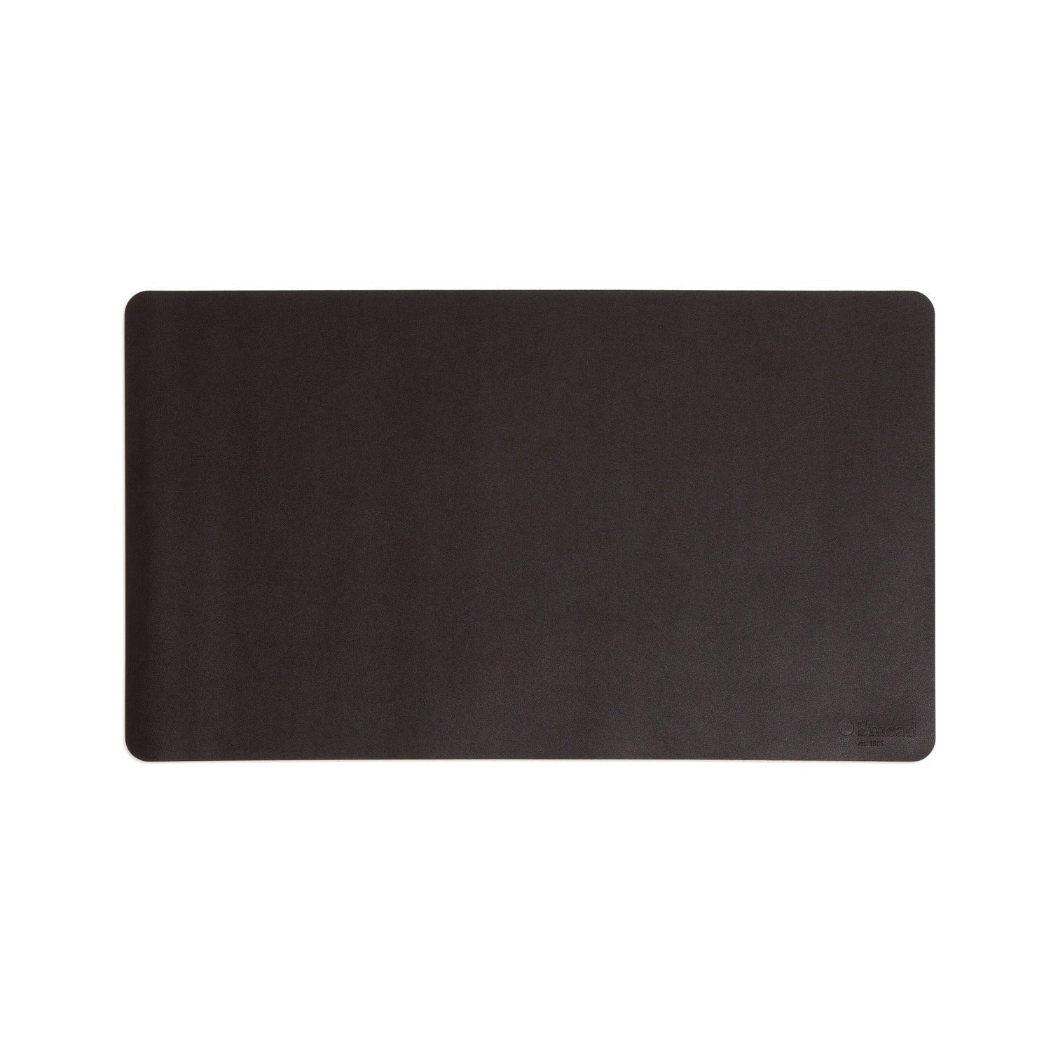Smead Vegan Leather Desk Pads, 23.6 x 13.7, Charcoal