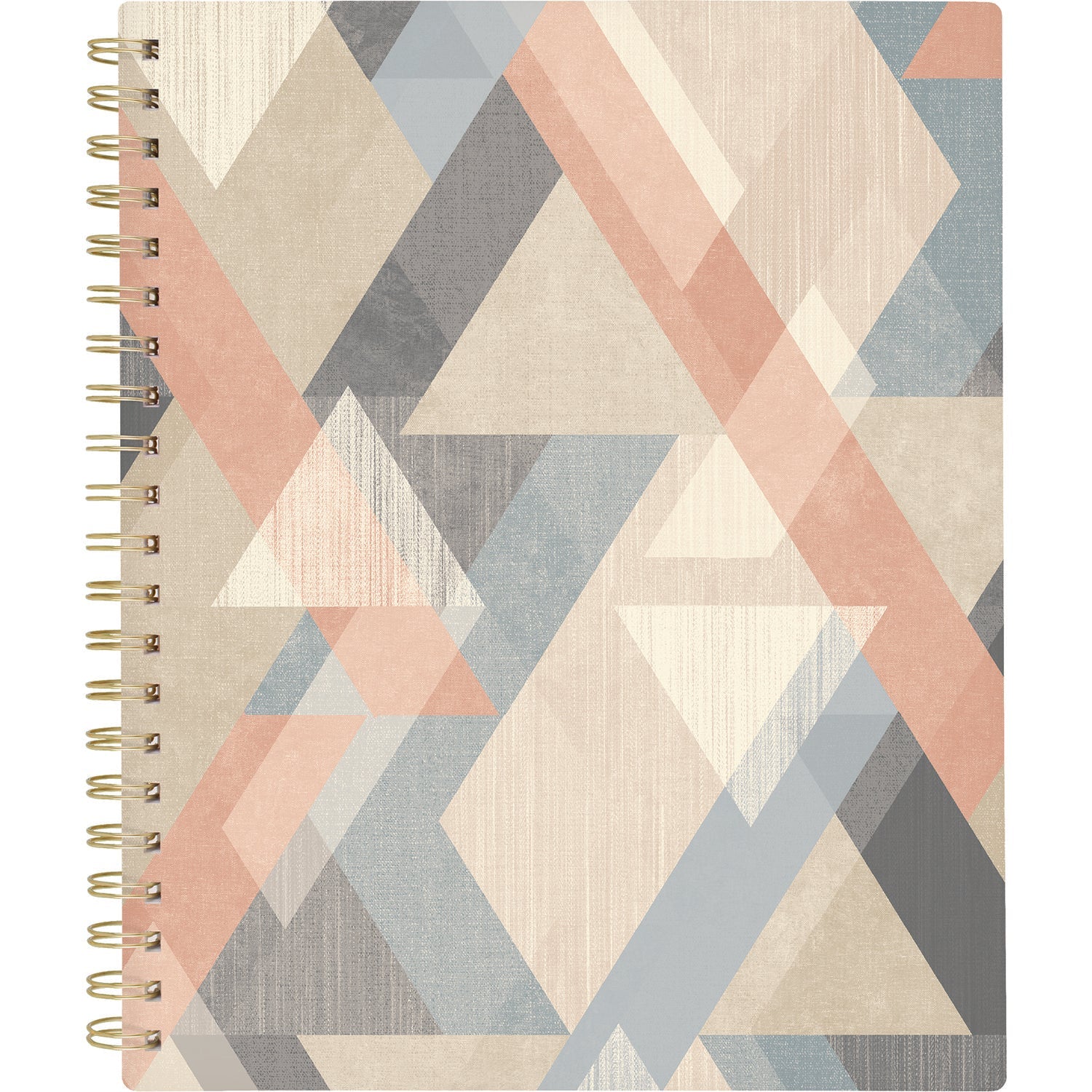 Cambridge® Triad Weekly/Monthly Planner, Geometric Artwork, 11" x 9.25", Multicolor Cover, 12-Month (Jan to Dec): 2025