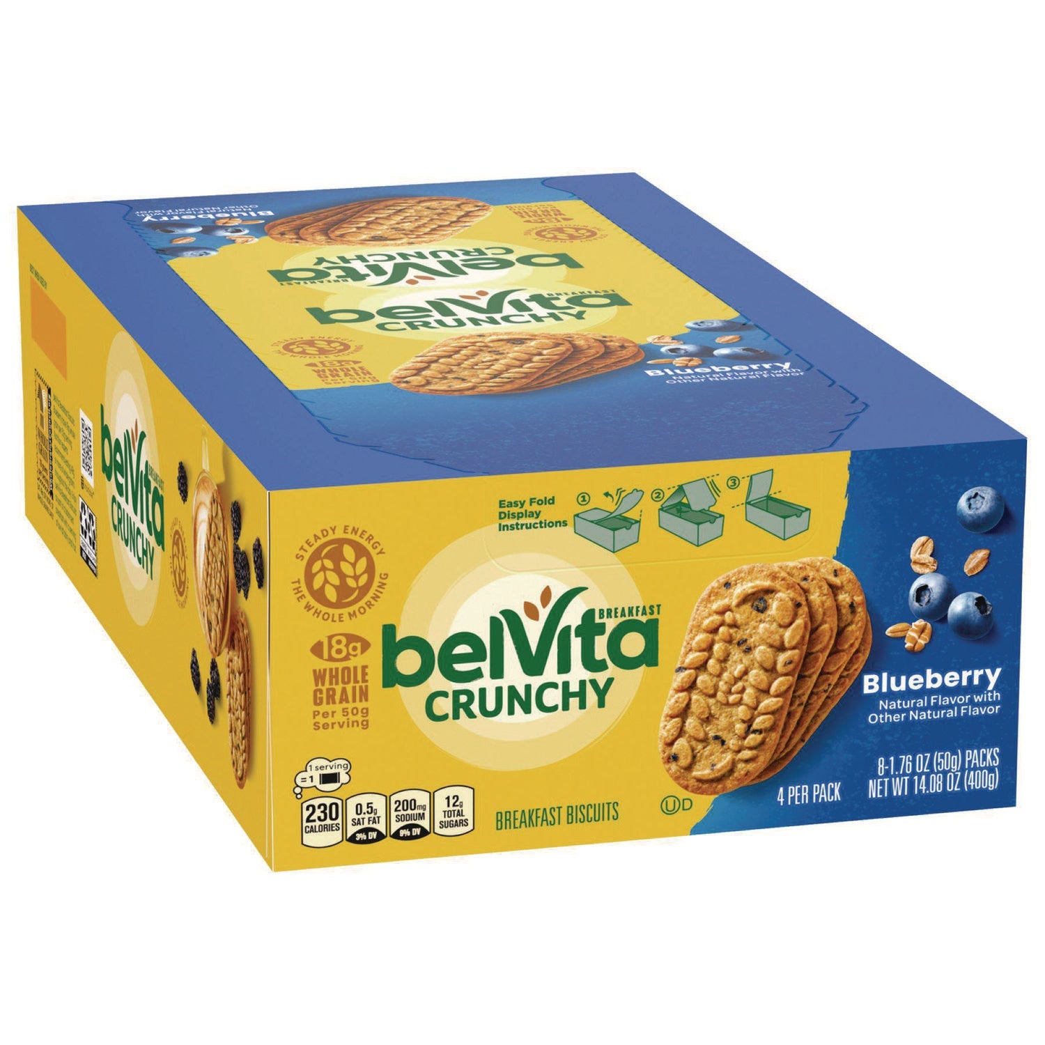 Breakfast Biscuits | belVita Blueberry 8-Pack
