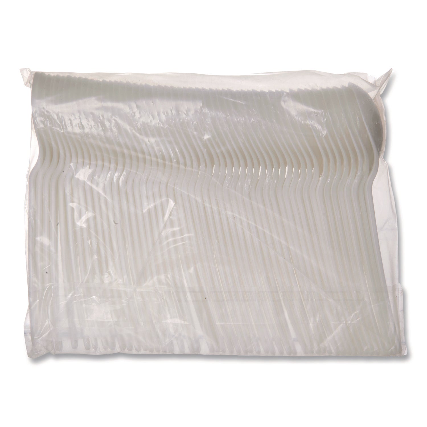 Eco-Products® Plantware Compostable Soup Spoon, Heavyweight, Plastic, White, 50/Pack, 20 Packs/Carton - Bloom Skins