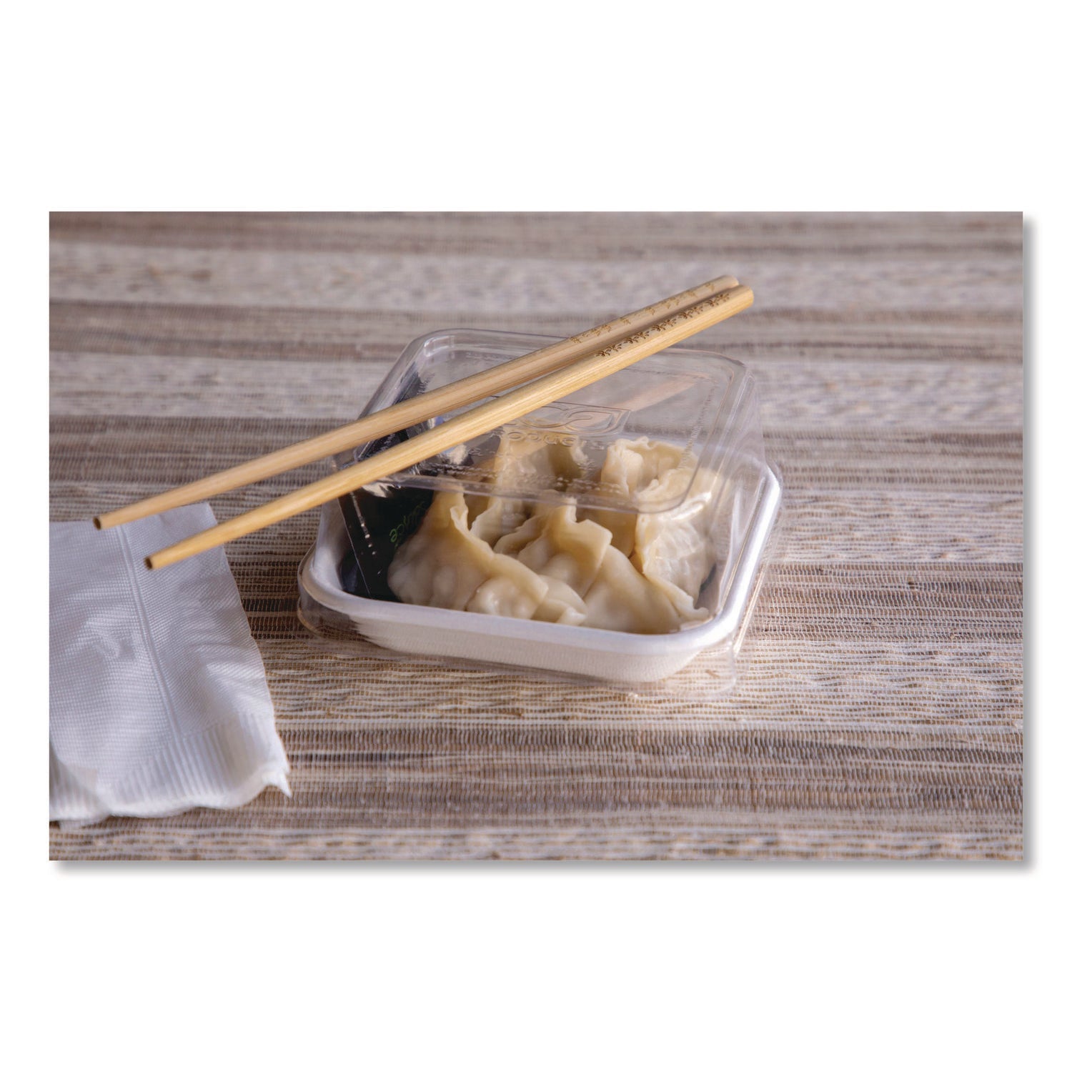 Eco-Products® WorldView Renewable Molded Fiber Containers, 10 oz, 5.04 x 5.04 x 1.09, White, 800/Carton - Bloom Skins