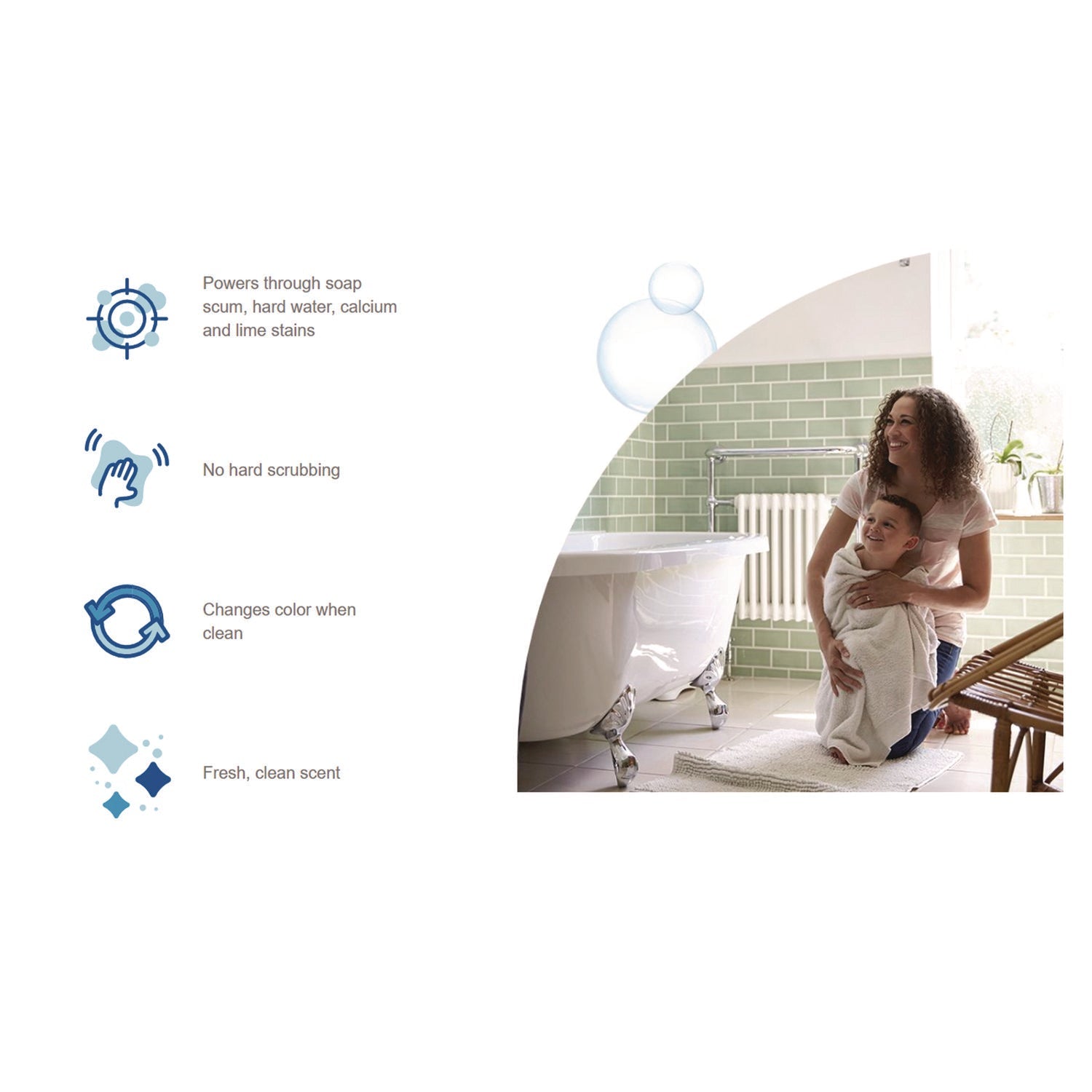 Kaboom™ Foamtastic Bathroom Cleaner, Fresh Scent, 19 Oz Spray Can, 8/carton