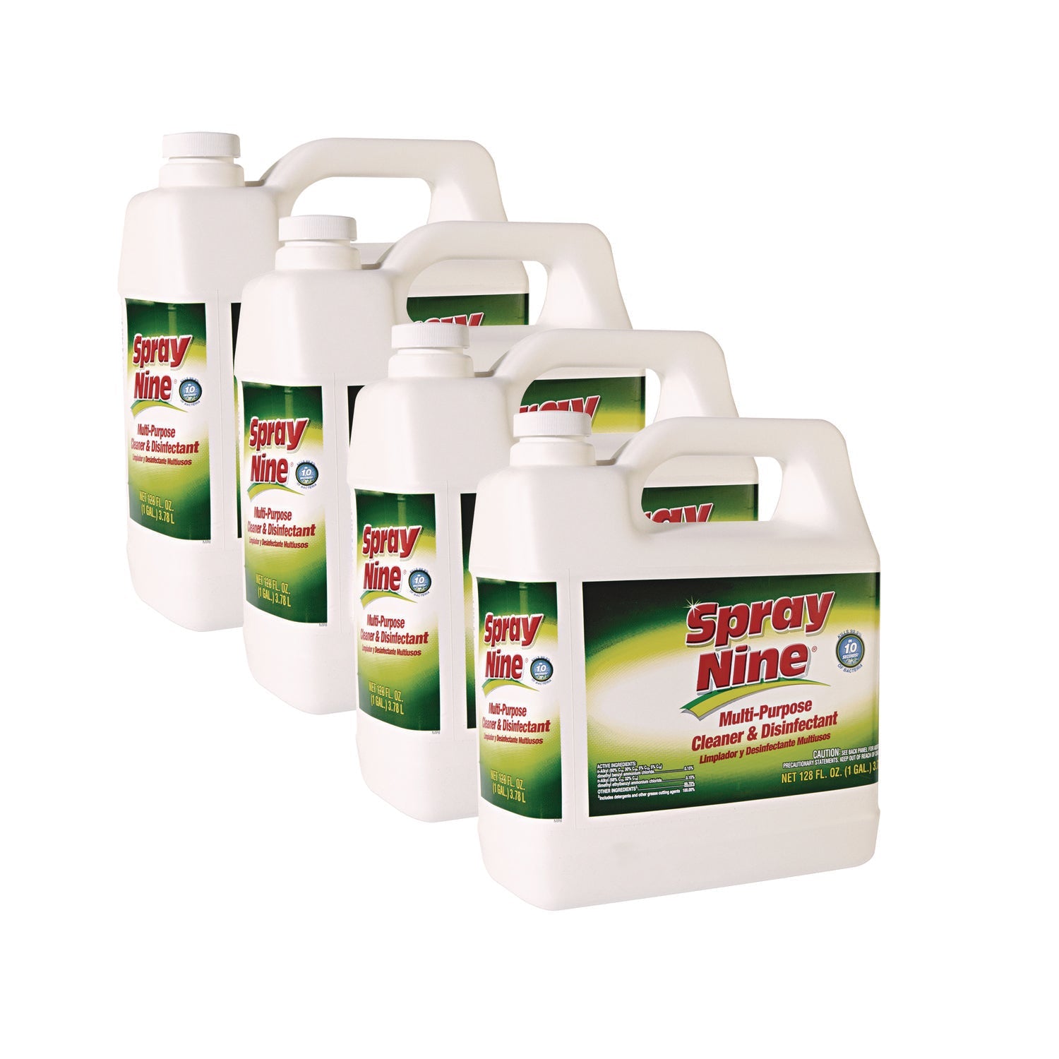 Spray Nine® Heavy Duty Cleaner/degreaser/disinfectant, Citrus Scent, 1 Gal Bottle, 4/carton