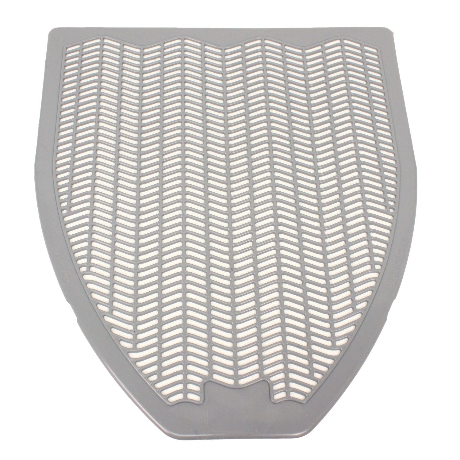 Impact® Disposable Urinal Floor Mat, Nonslip, Orchard Zing Scent, 17.5 x 20.38, Gray, 6/Carton