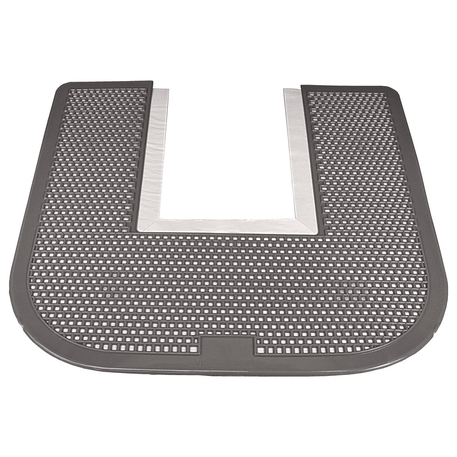 Impact® Disposable Toilet Floor Mat, Nonslip, Orchard Zing Scent, 23 x 21.63, Gray, 6/Carton