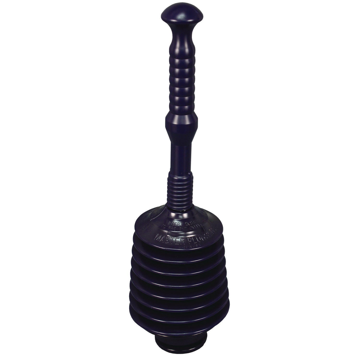 Impact® Deluxe Professional Plunger, 11.2" Polyethylene Handle, 6" Dia