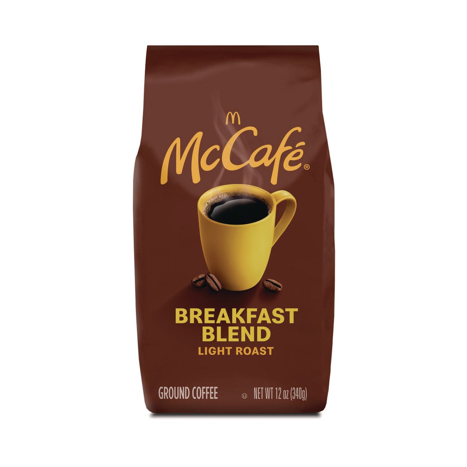 McCafe Ground Coffee | Breakfast Blend 12 Oz Bag