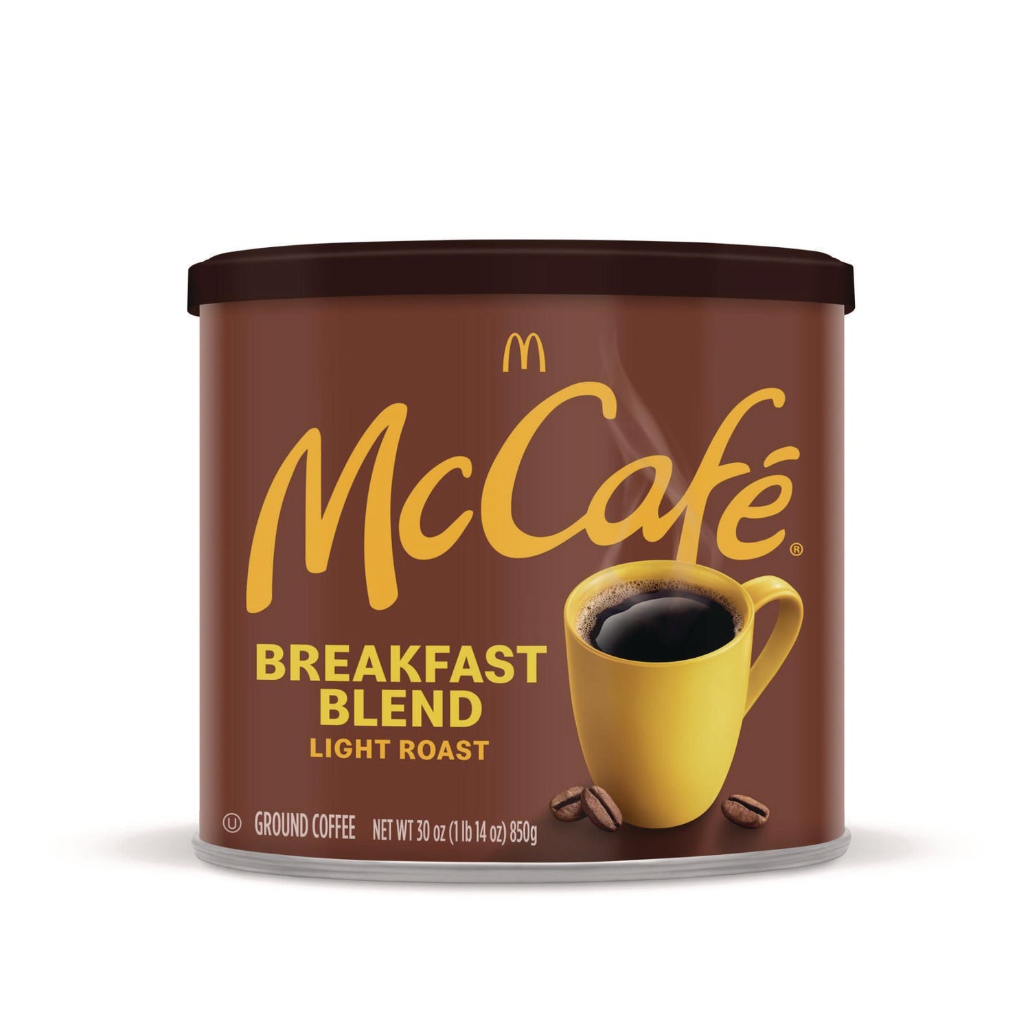 McCafe Ground Coffee | Breakfast Blend 30 Oz Can