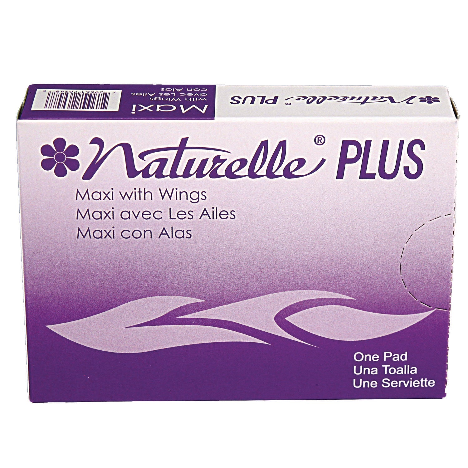 Impact® Naturelle Maxi Pads Plus, #4 With Wings, 250 Individually Wrapped/carton