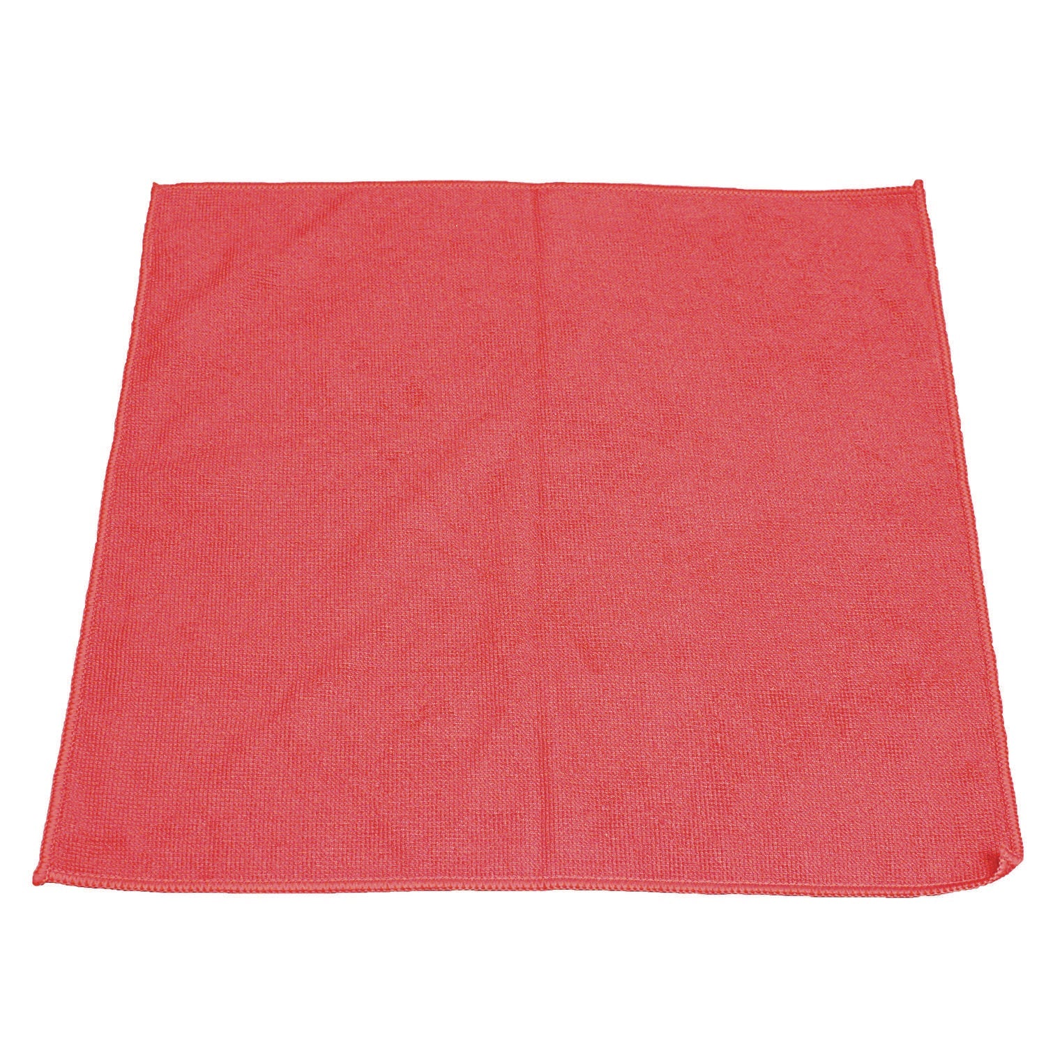 Impact® Lightweight Microfiber Cloths, 16 X 16, Red, 240/carton