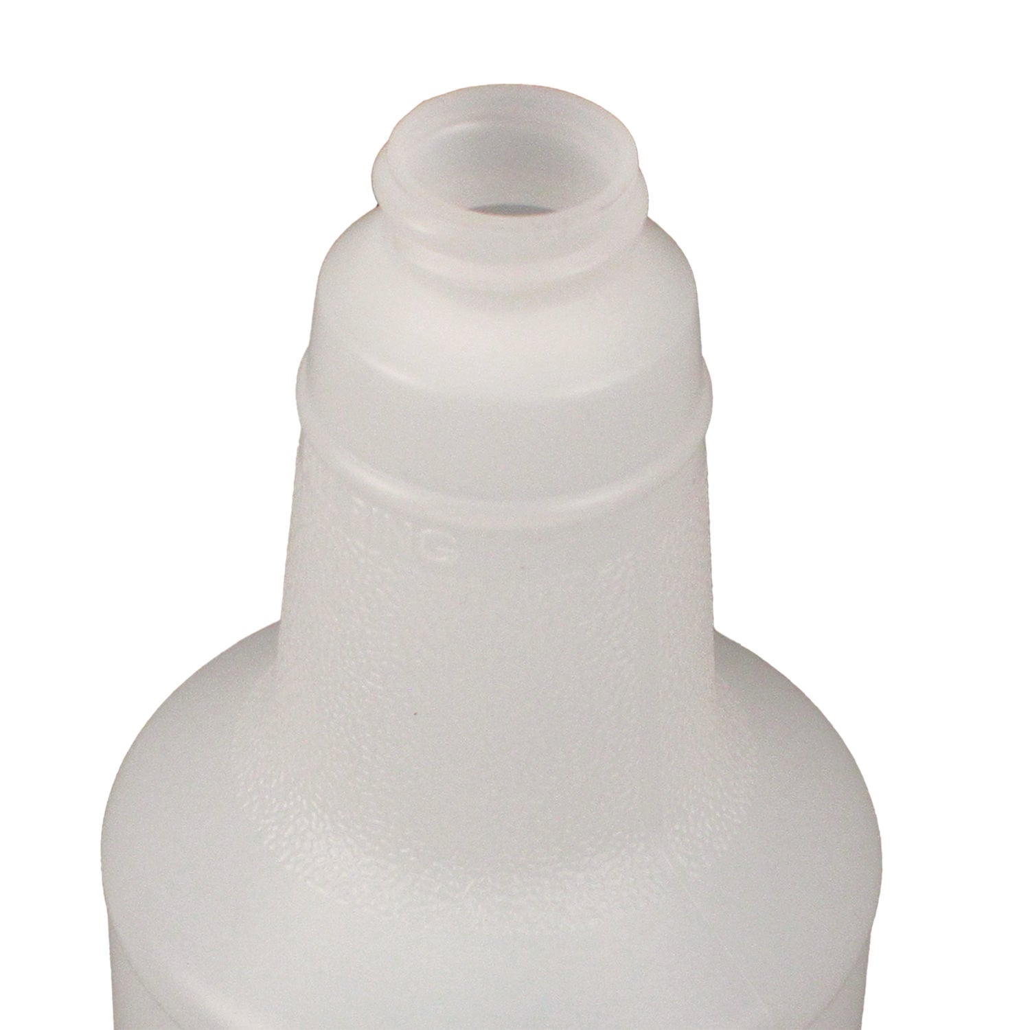Impact® Plastic Bottles With Graduations, 32 Oz, Clear, 12/carton