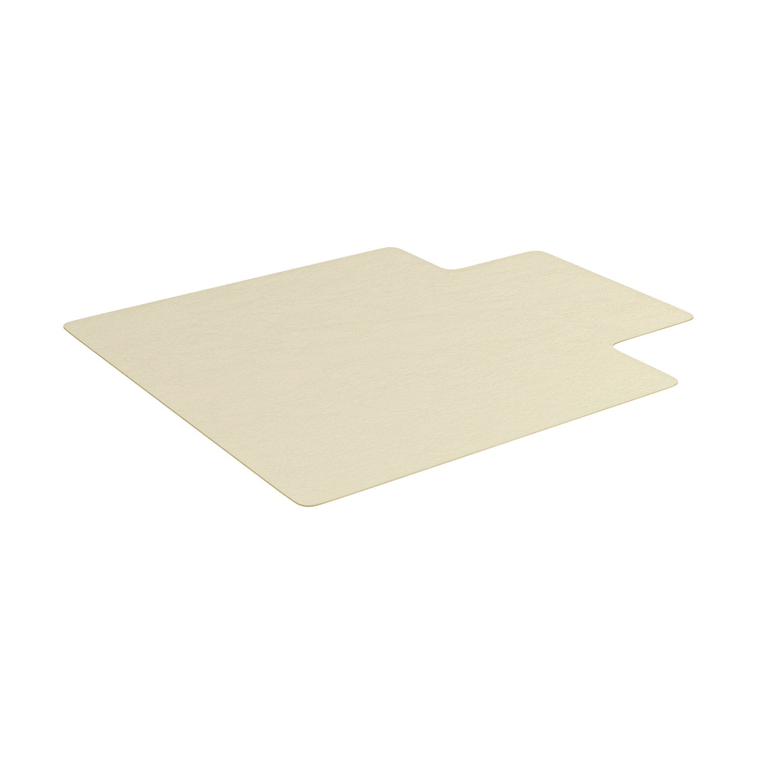 deflecto® Oceanmat Hard Floor Chair Mat, 45 x 53, Lipped, Clear